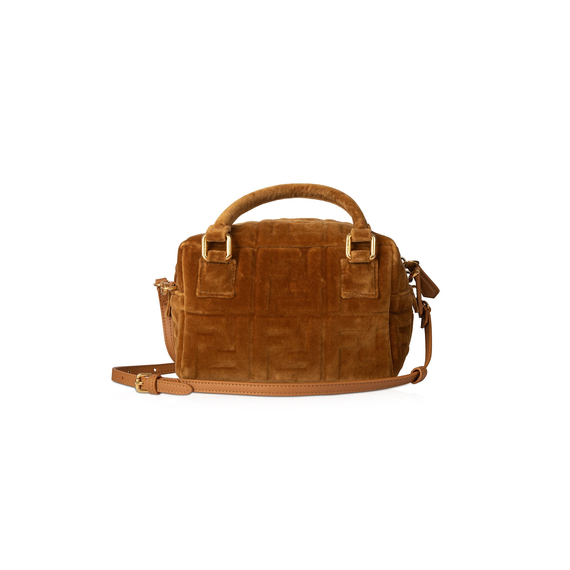 Fendi Velvet Mama Boston Bag