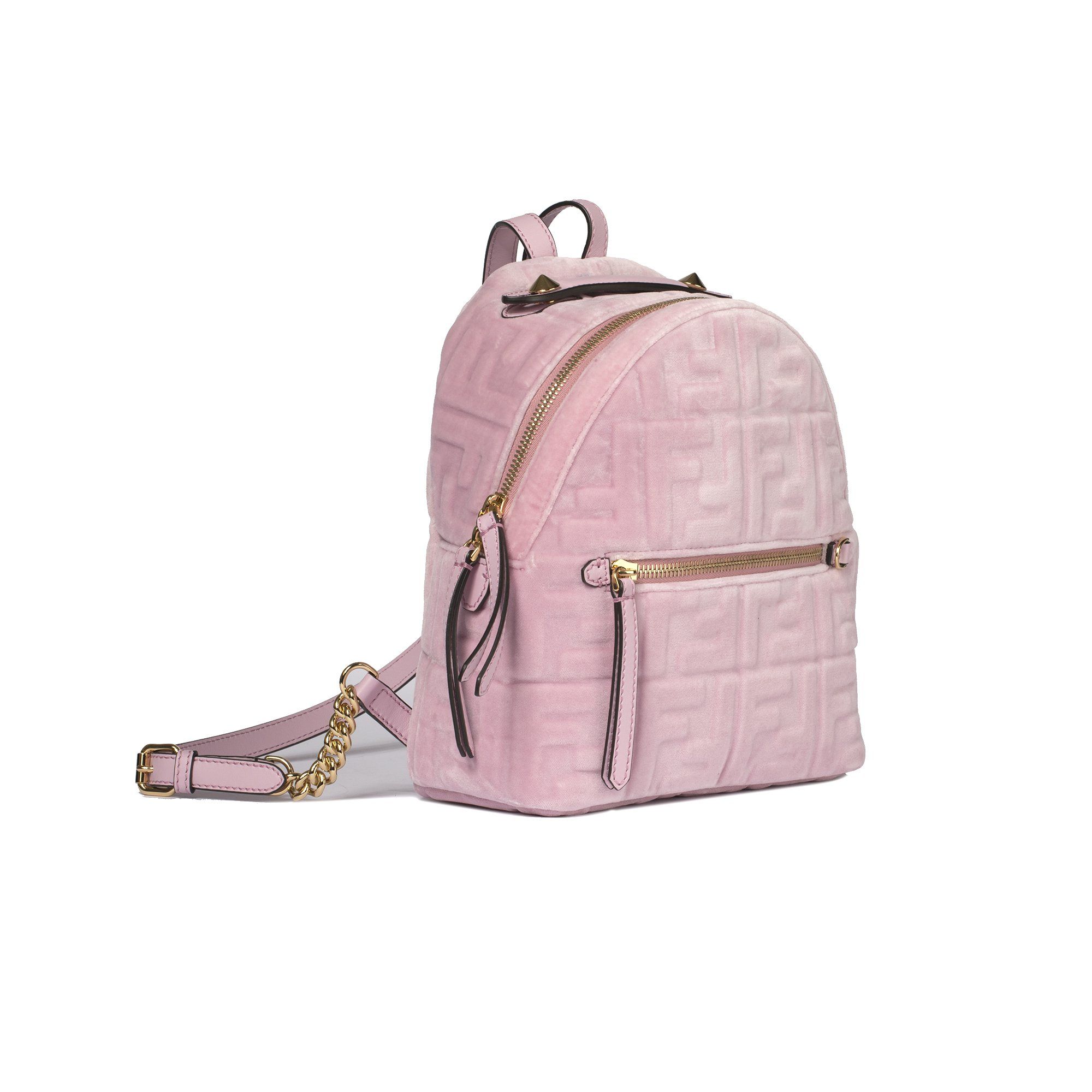 Fendi Velvet Mini Backpack