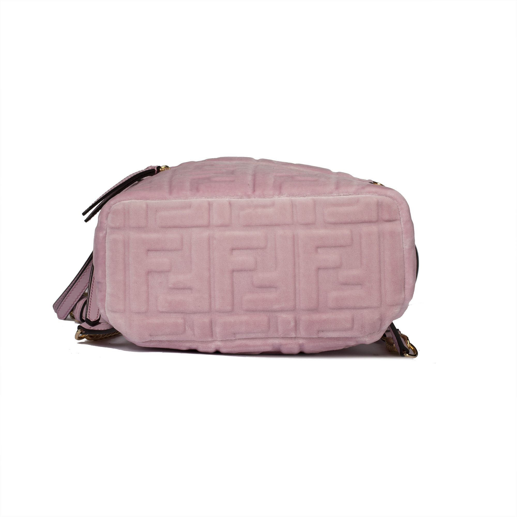 Fendi Velvet Mini Backpack