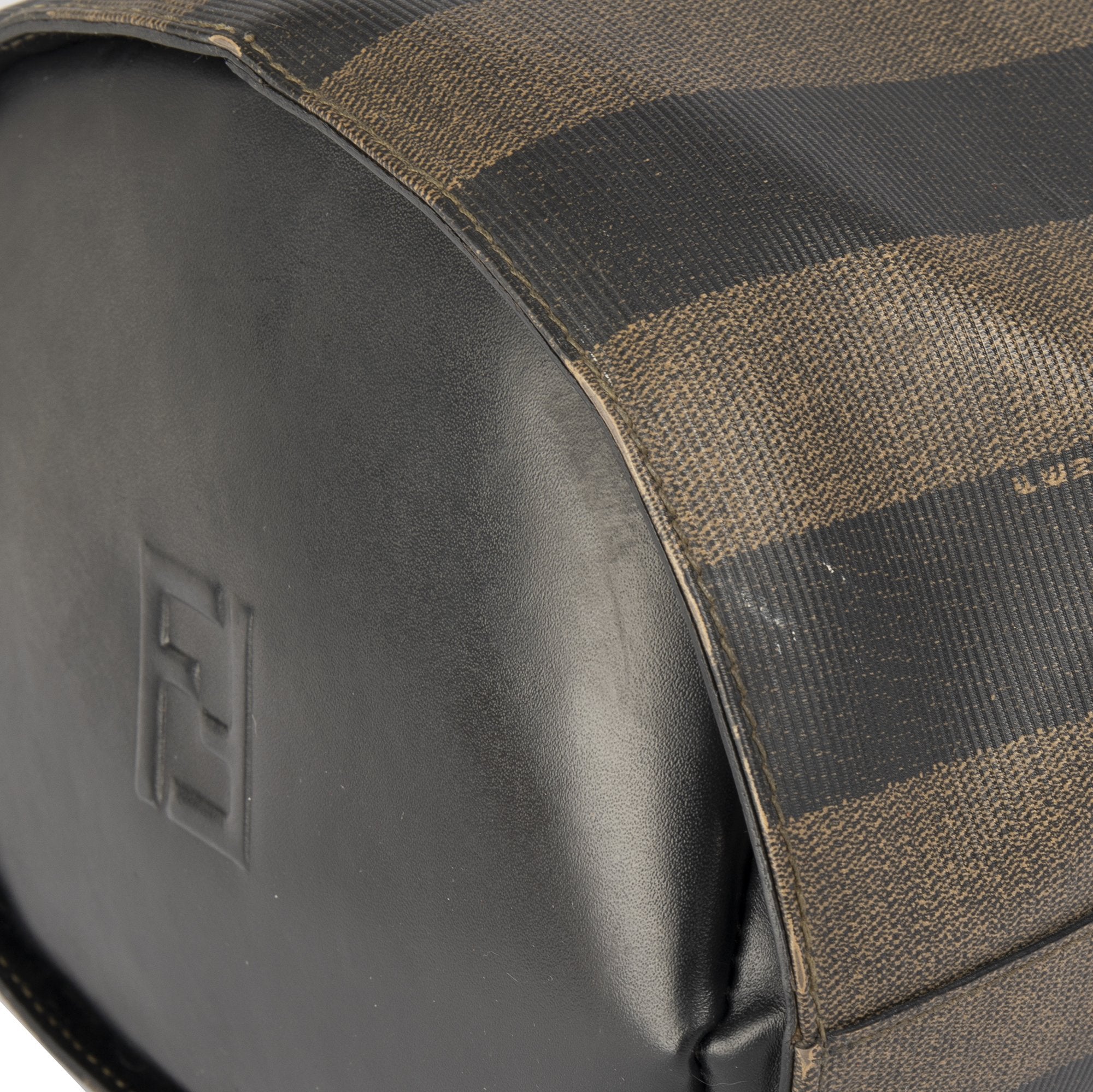 Fendi Vintage Pequin Bucket Bag