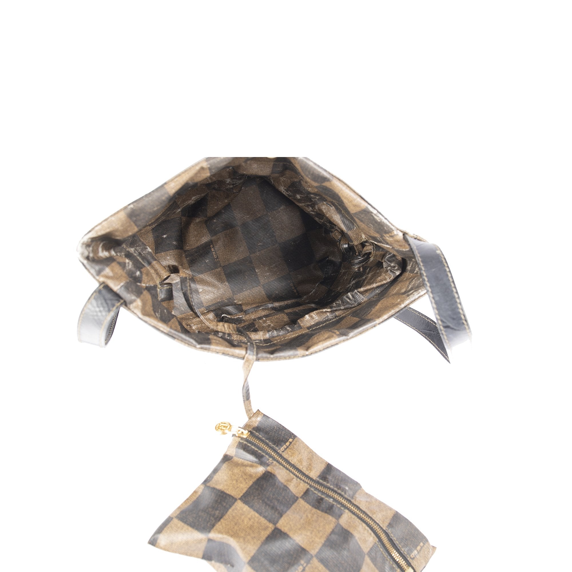 Fendi Vintage Pequin Bucket Bag