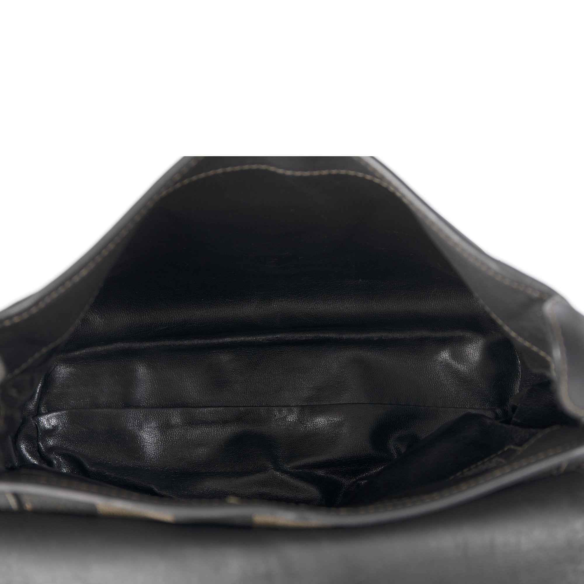 Fendi Vintage Pequin Crossbody Bag