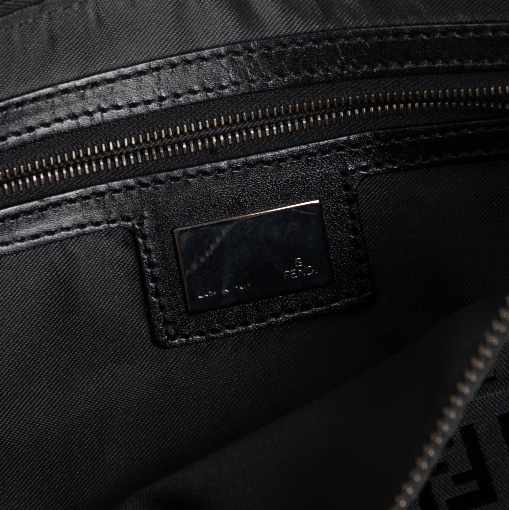 Fendi Vintage Small Zucchino Handle Bag