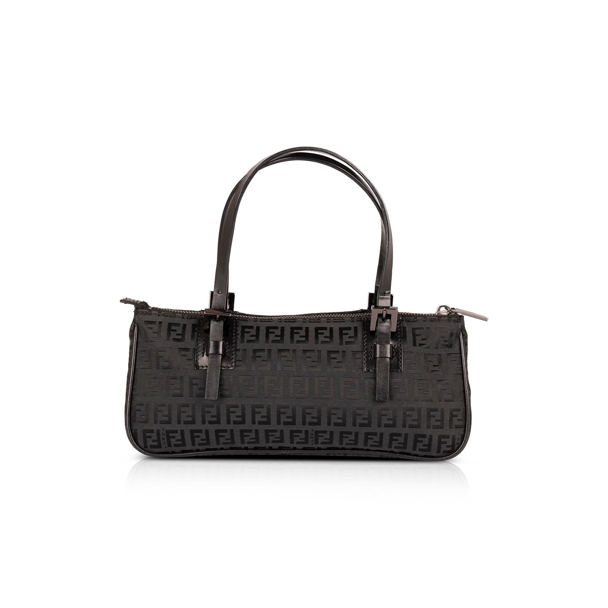 Fendi Vintage Small Zucchino Handle Bag