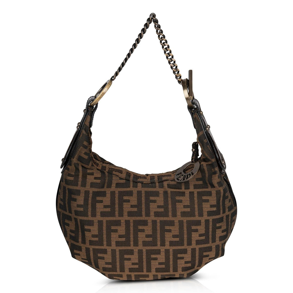 Fendi Zucca Chef Chain Small Hobo Bag – OLIVER'S