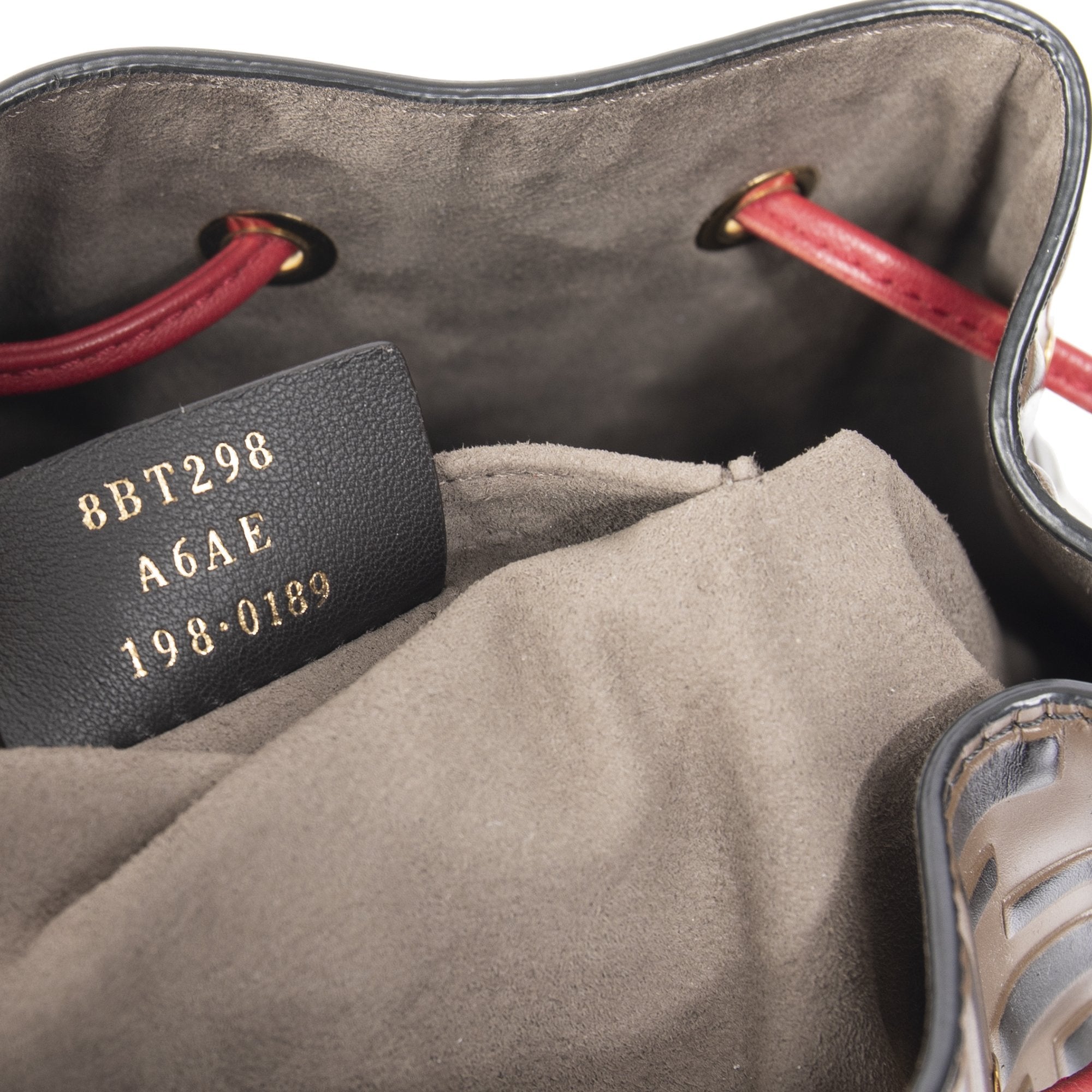 Fendi Zucca Mon Tressor Bucket Bag