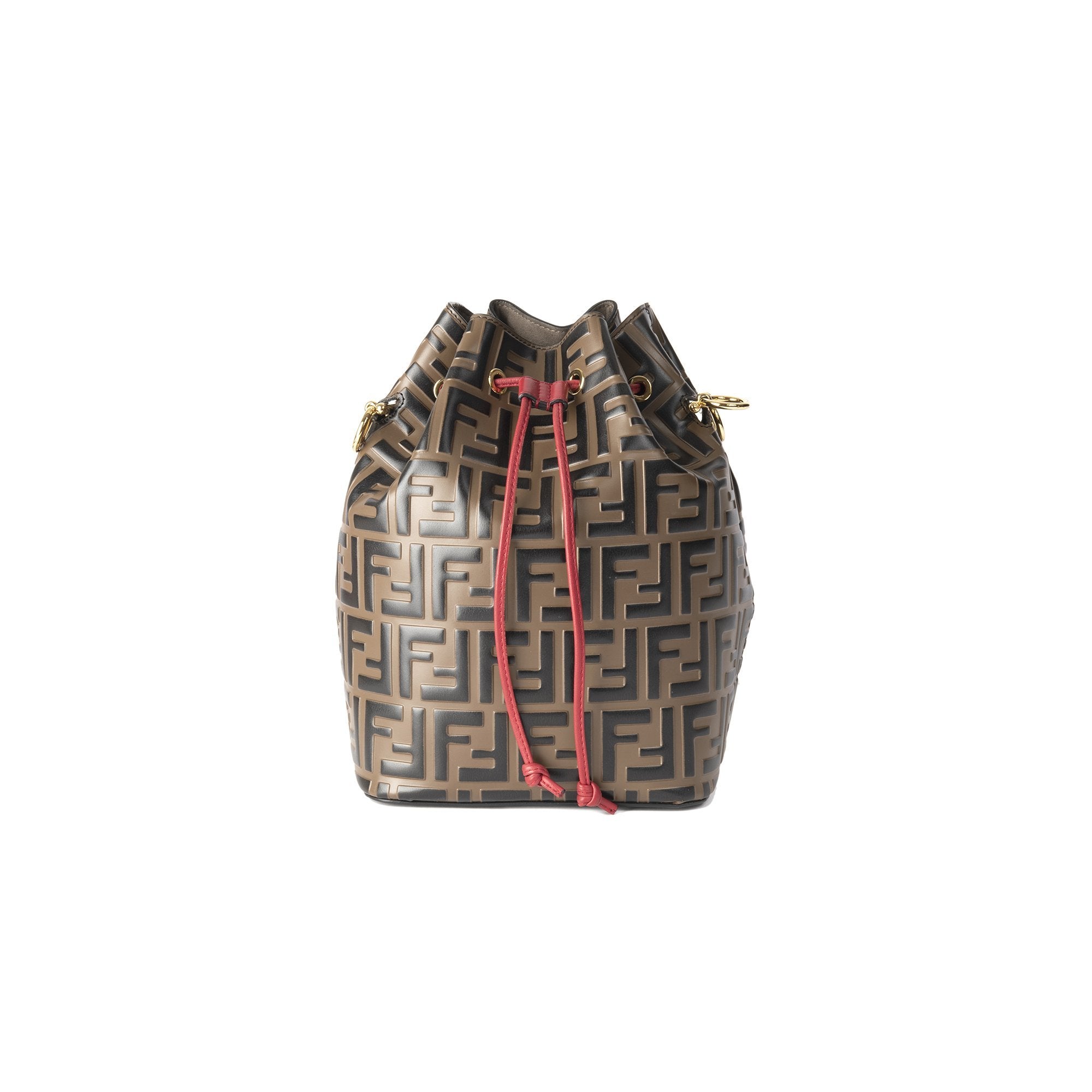 Fendi Zucca Mon Tressor Bucket Bag