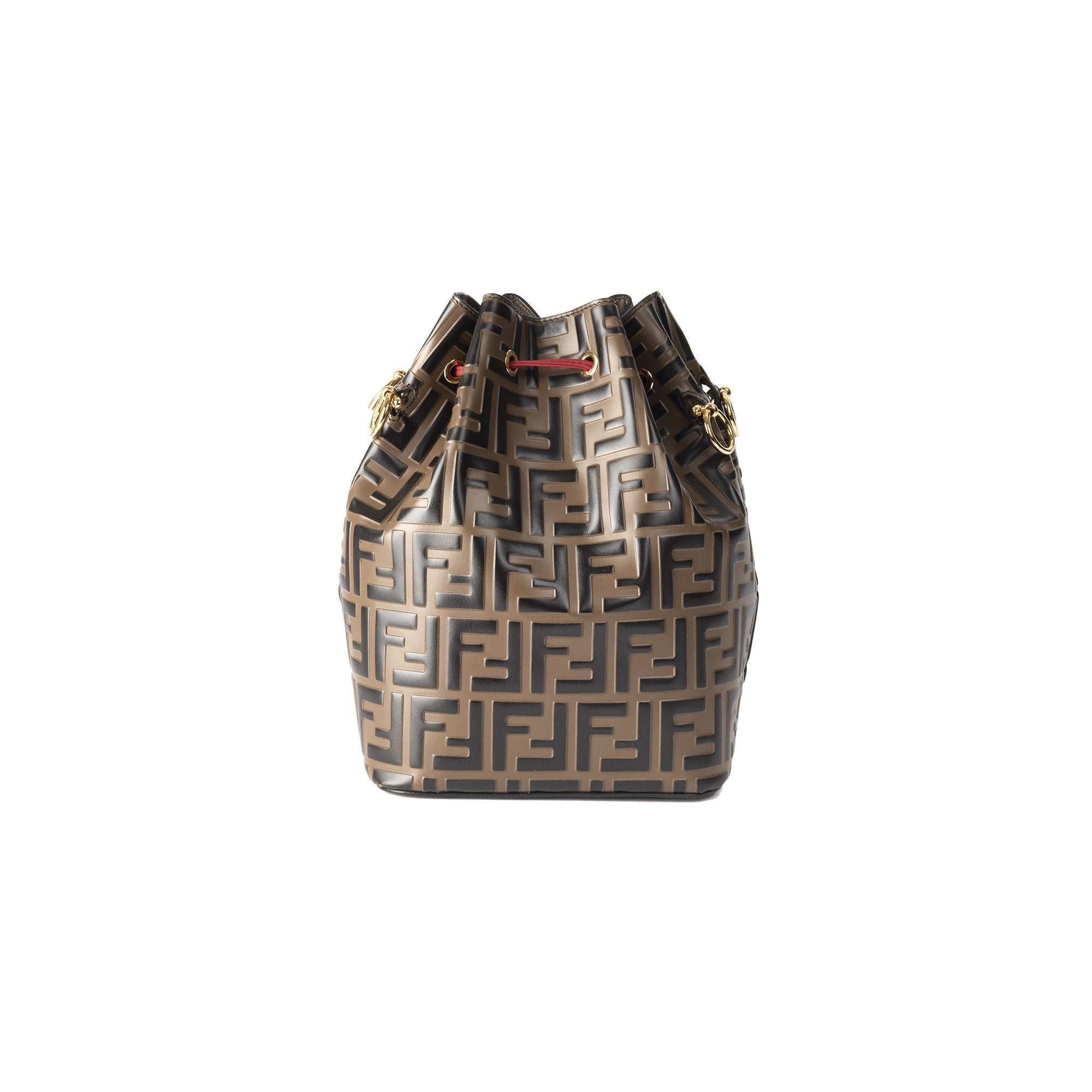 Fendi Zucca Mon Tressor Bucket Bag