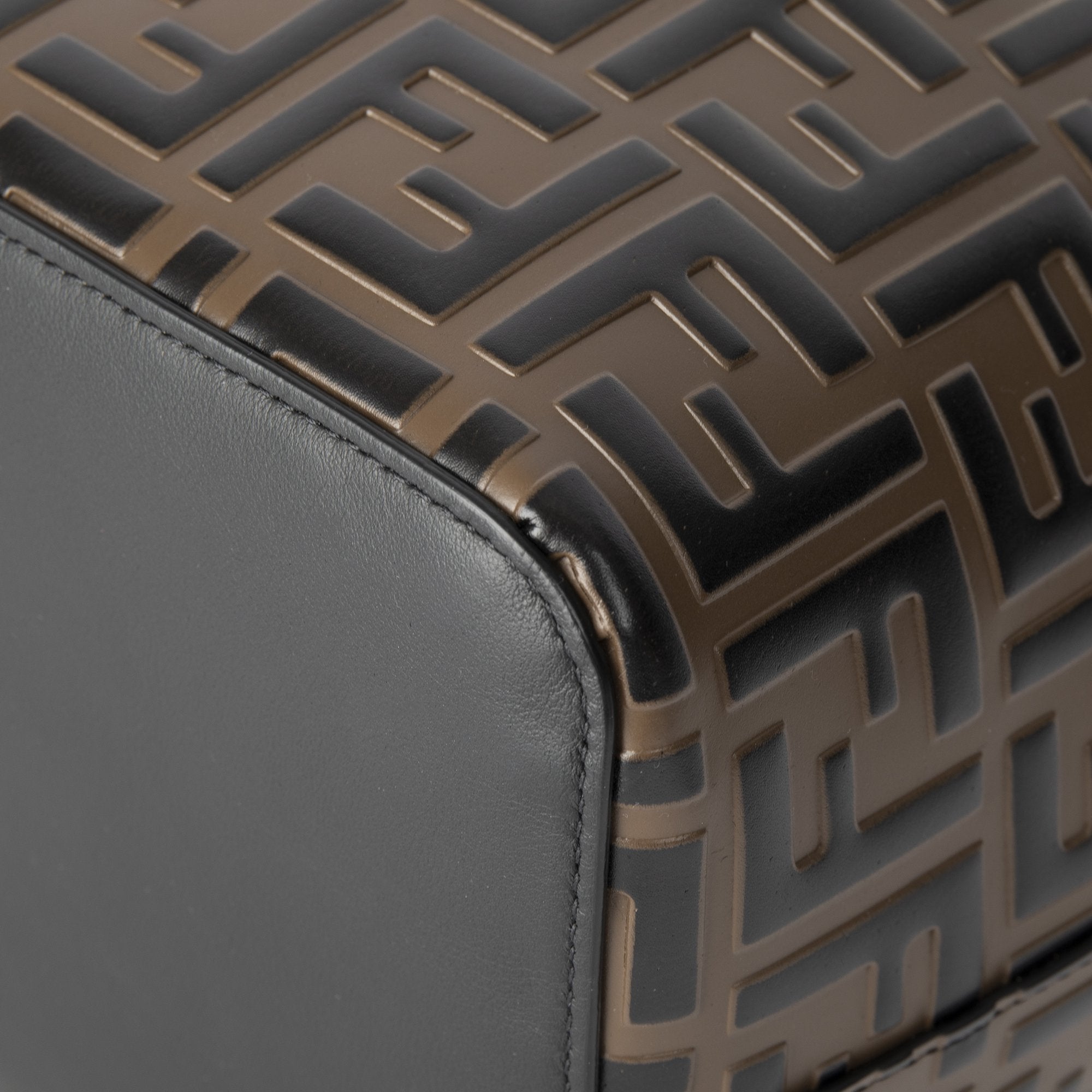 Fendi Zucca Mon Tressor Bucket Bag