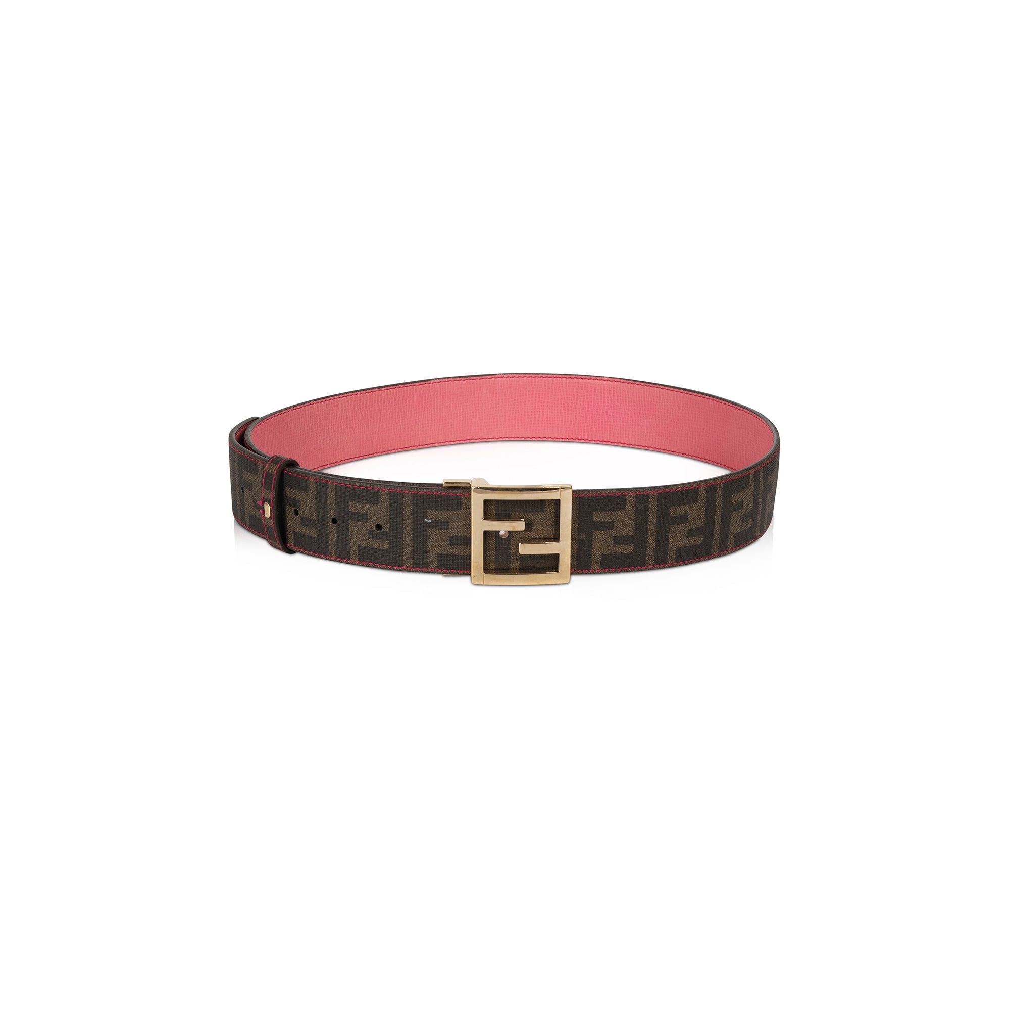 Fendi Zucca Reversible Belt