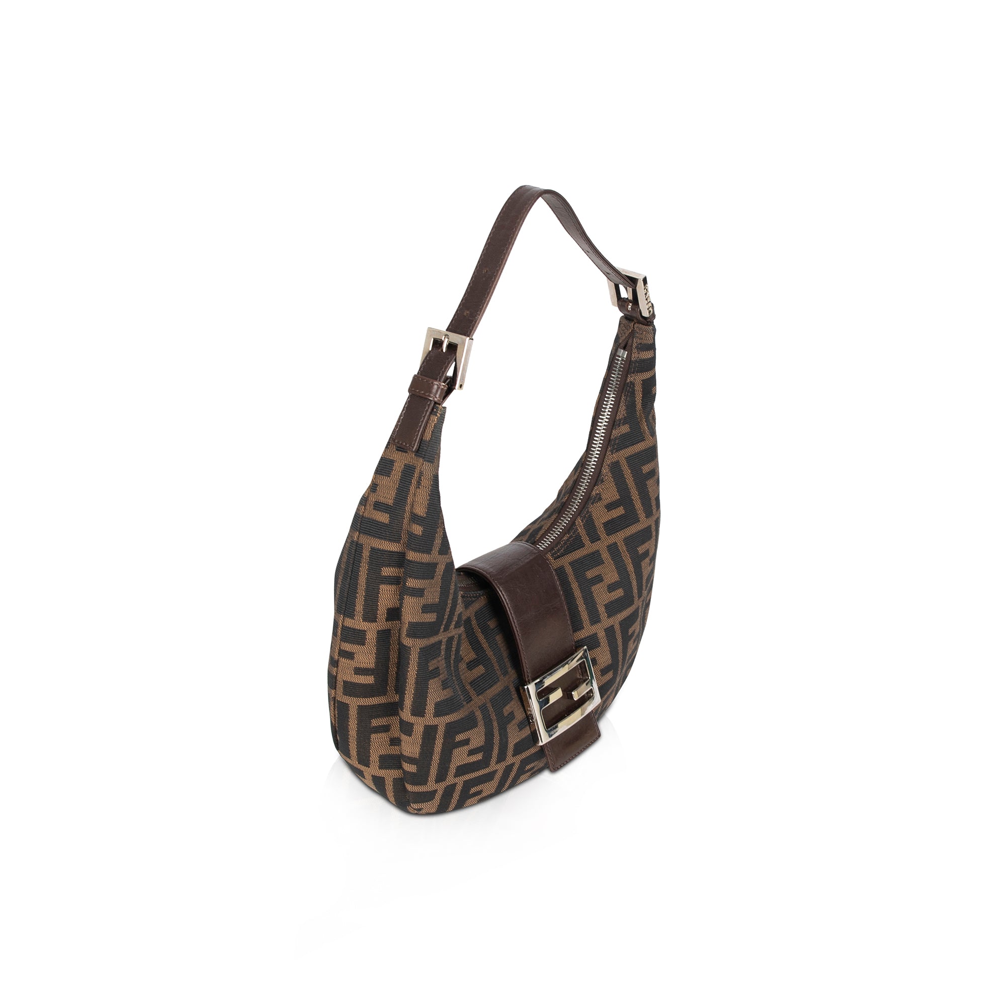 Fendi Zucca Small Hobo Bag