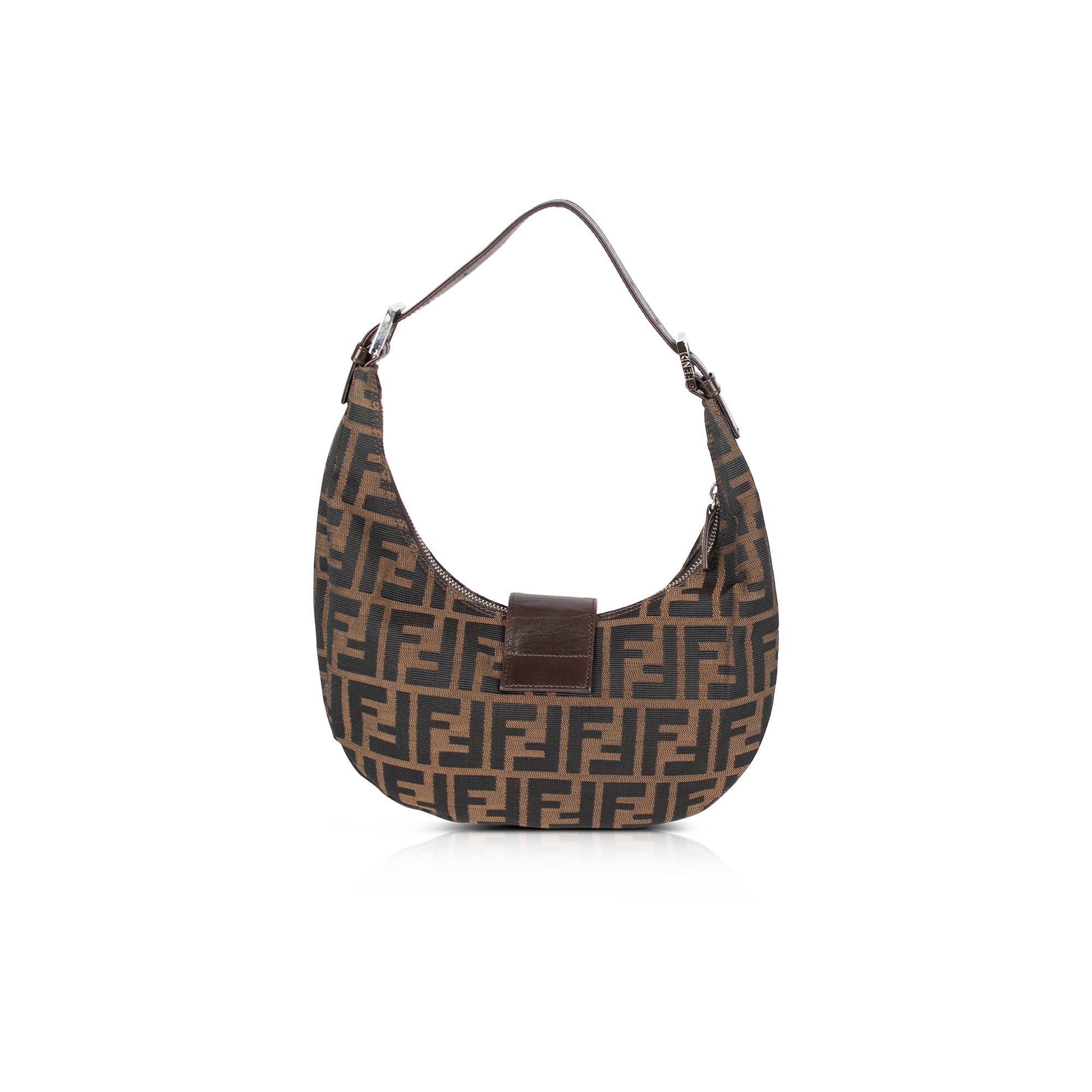 Fendi Zucca Small Hobo Bag