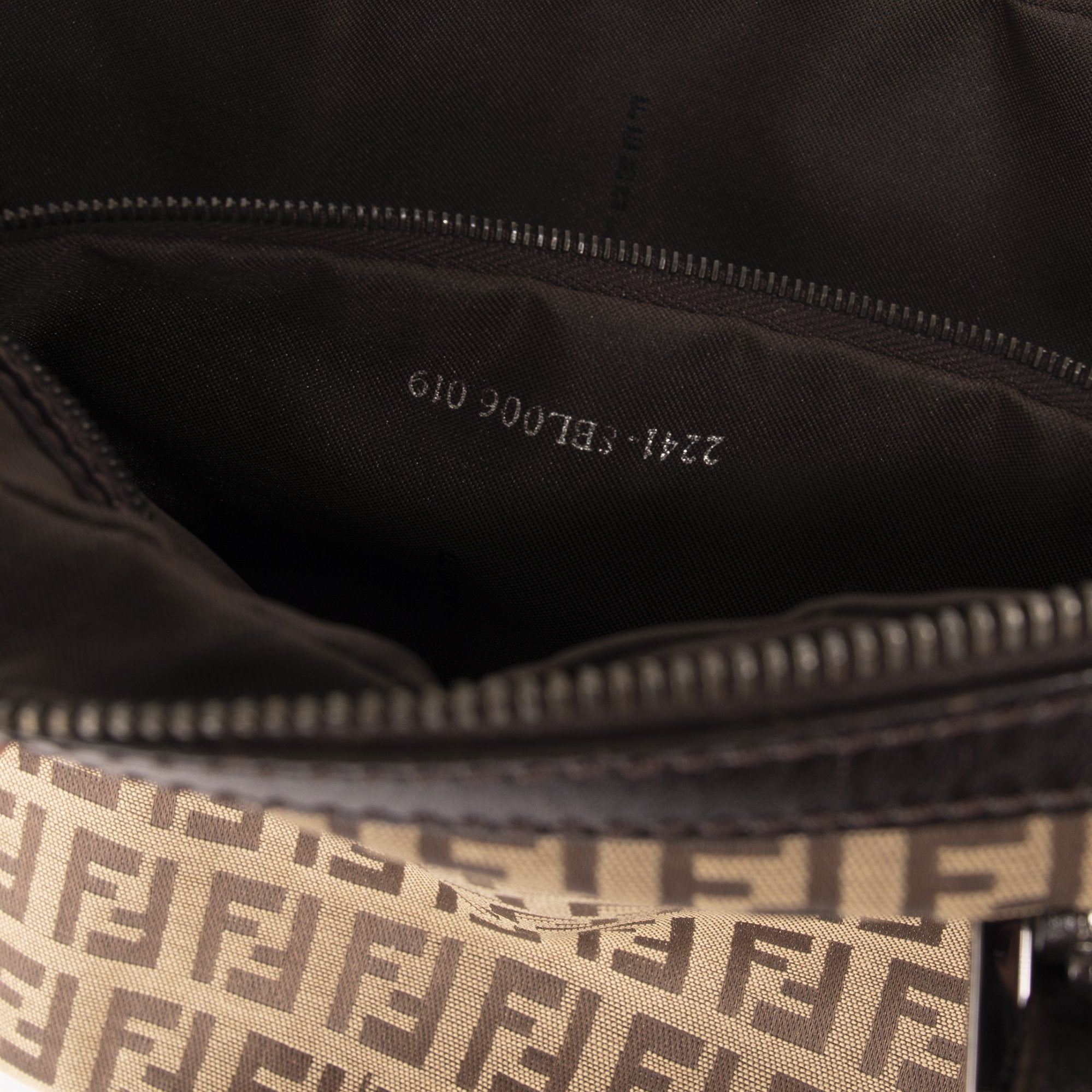 Fendi Zucchino Bowler Bag