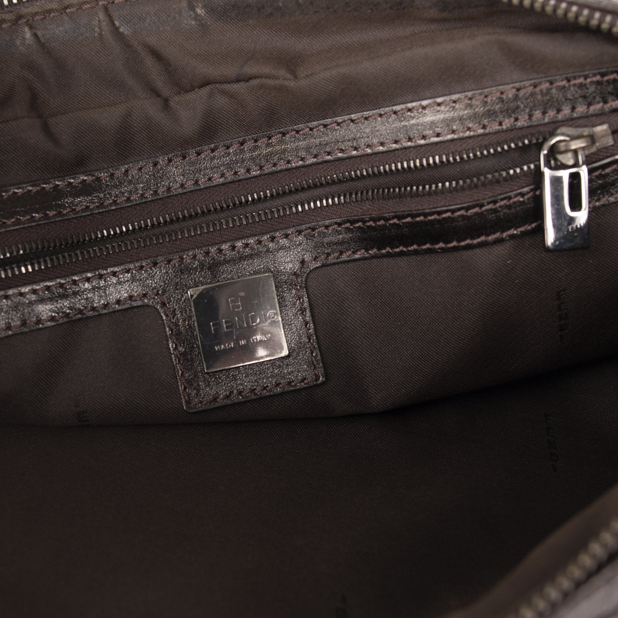 Fendi Zucchino Bowler Bag