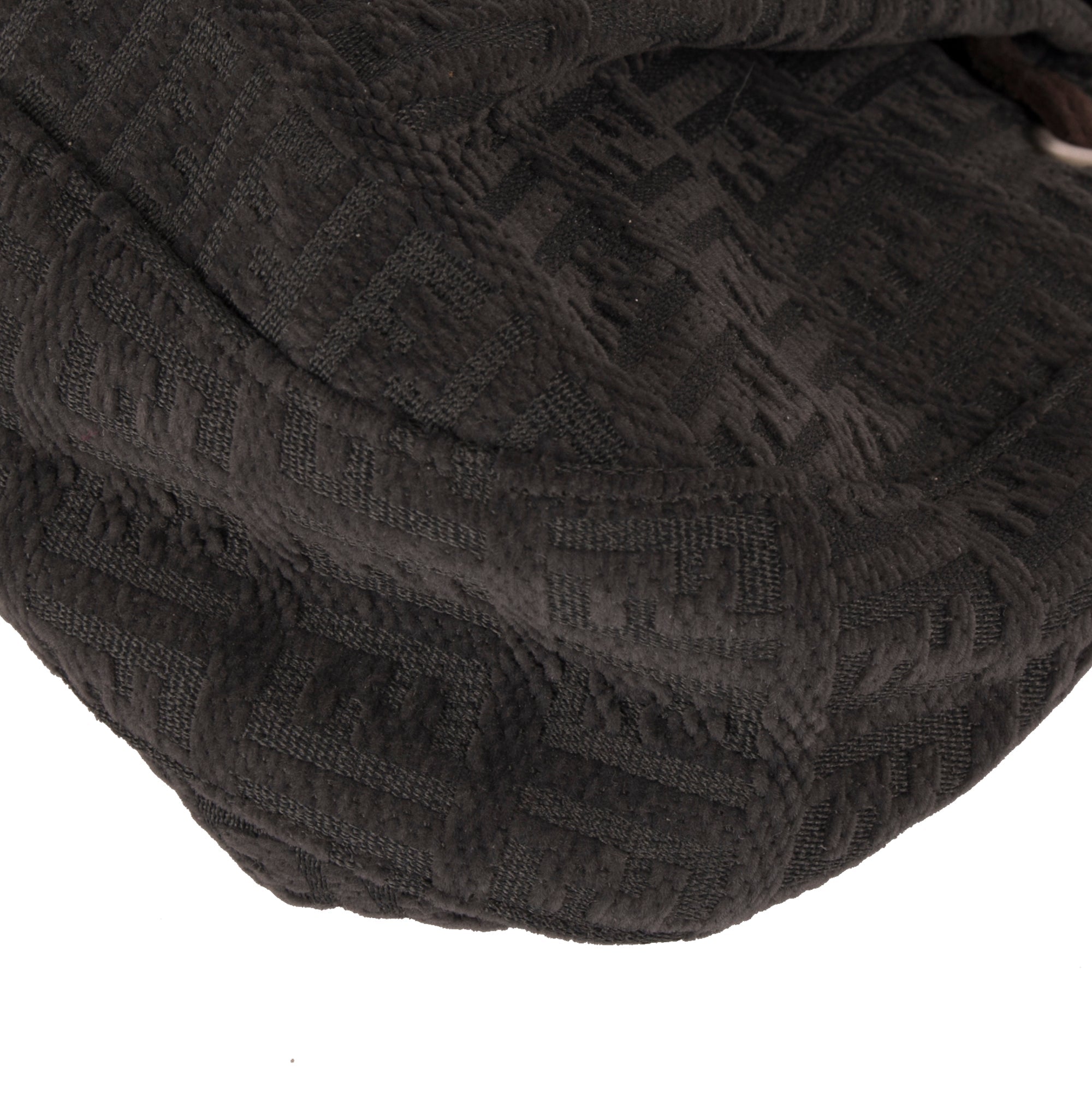 Fendi Zucchino Drawstring Flap Bag