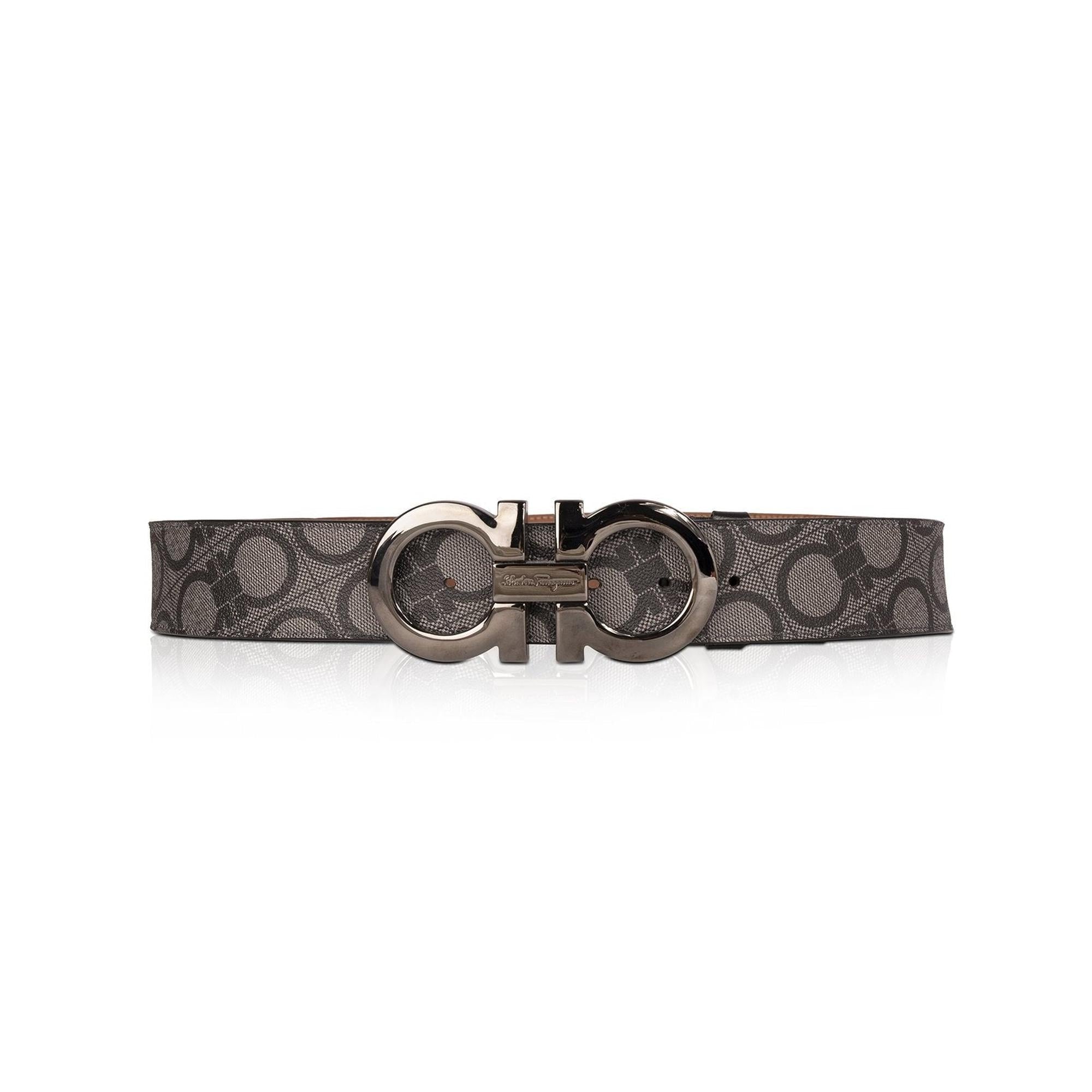Ferragamo Coated Canvas Belt
