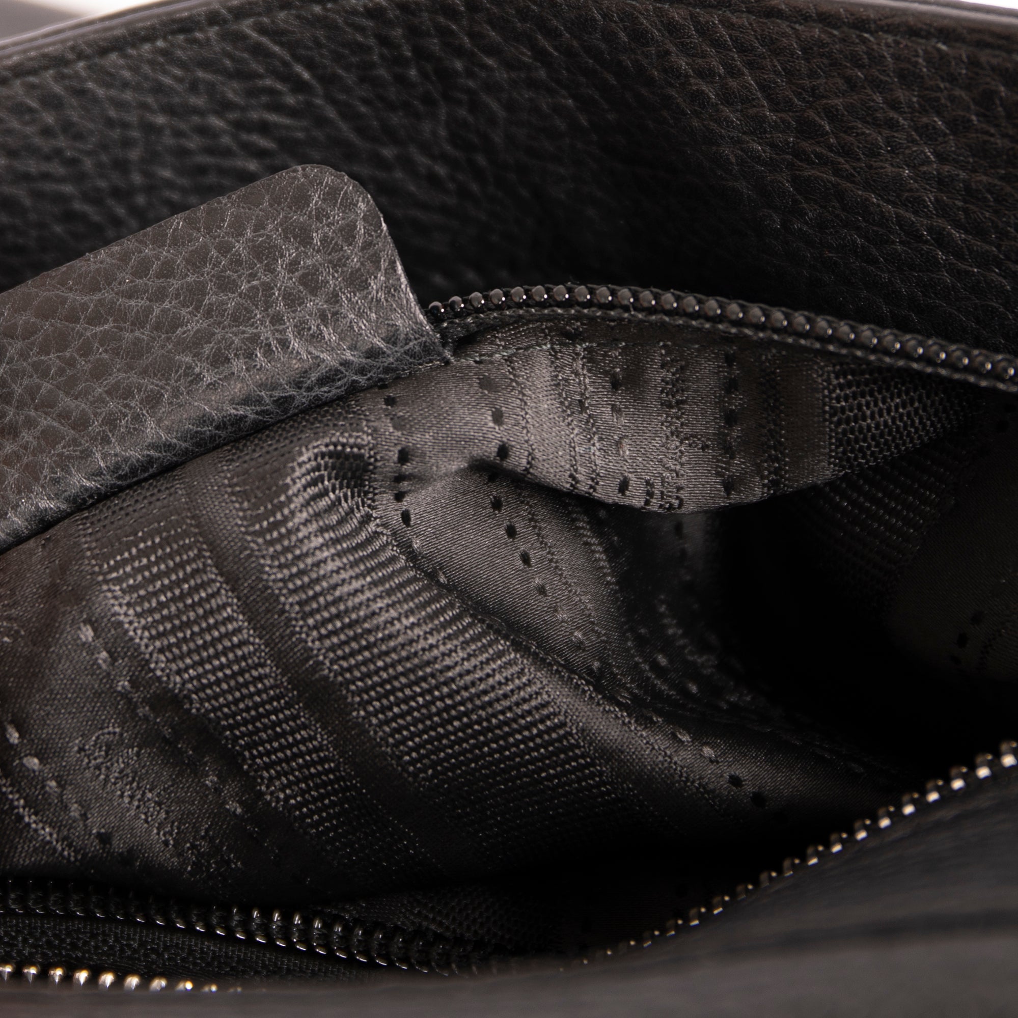 Ferragamo Gancini Leather Handle Bag