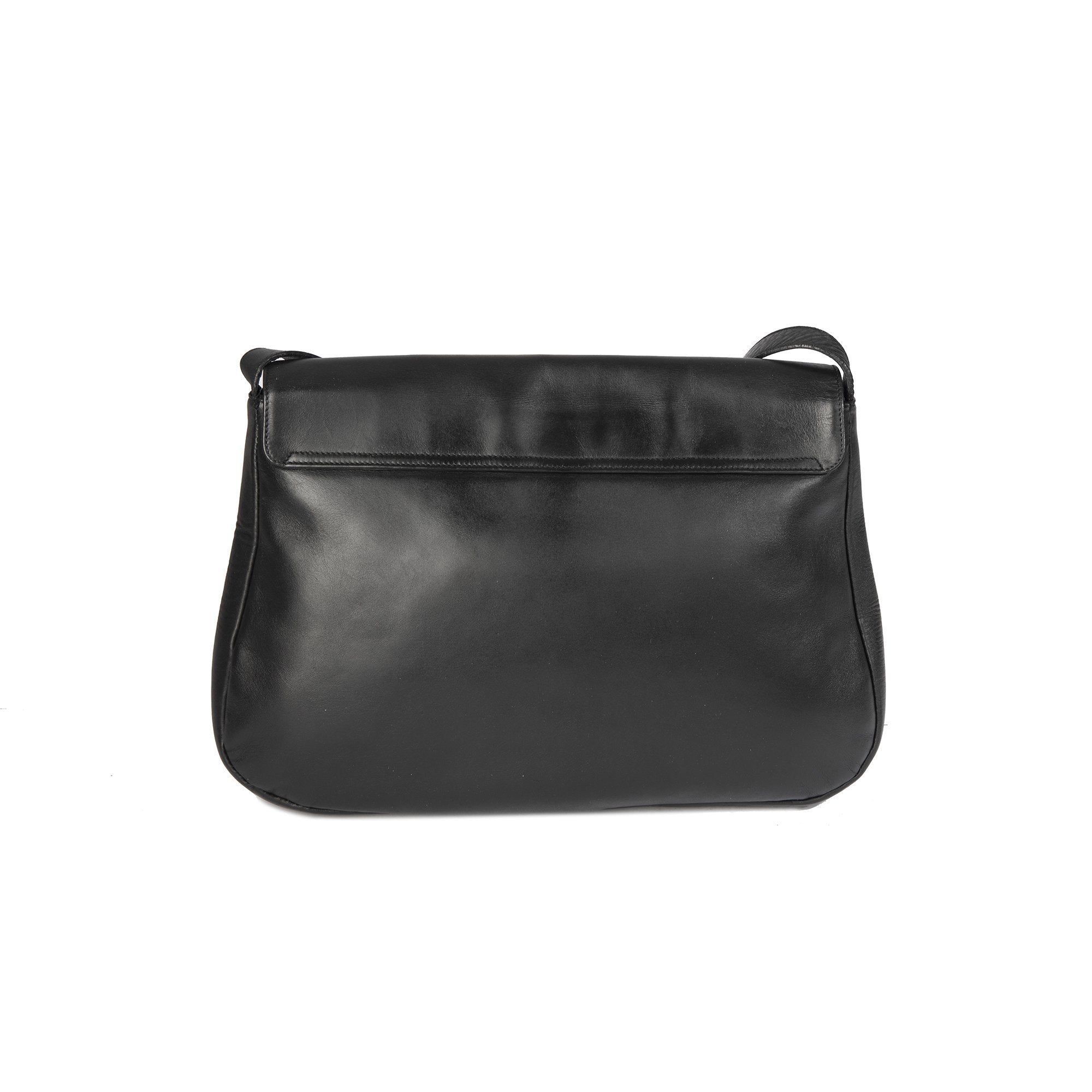 Ferragamo Gancini Leather Shoulder Bag