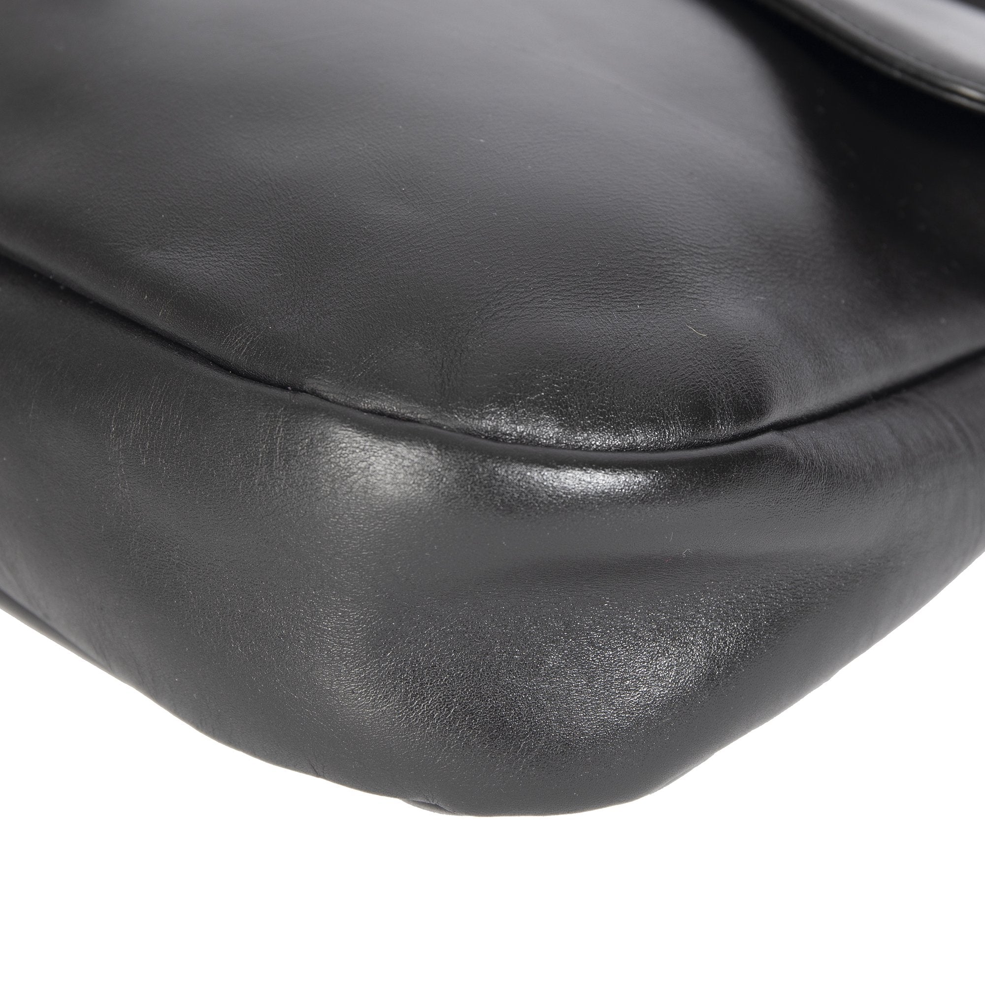 Ferragamo Gancini Leather Shoulder Bag
