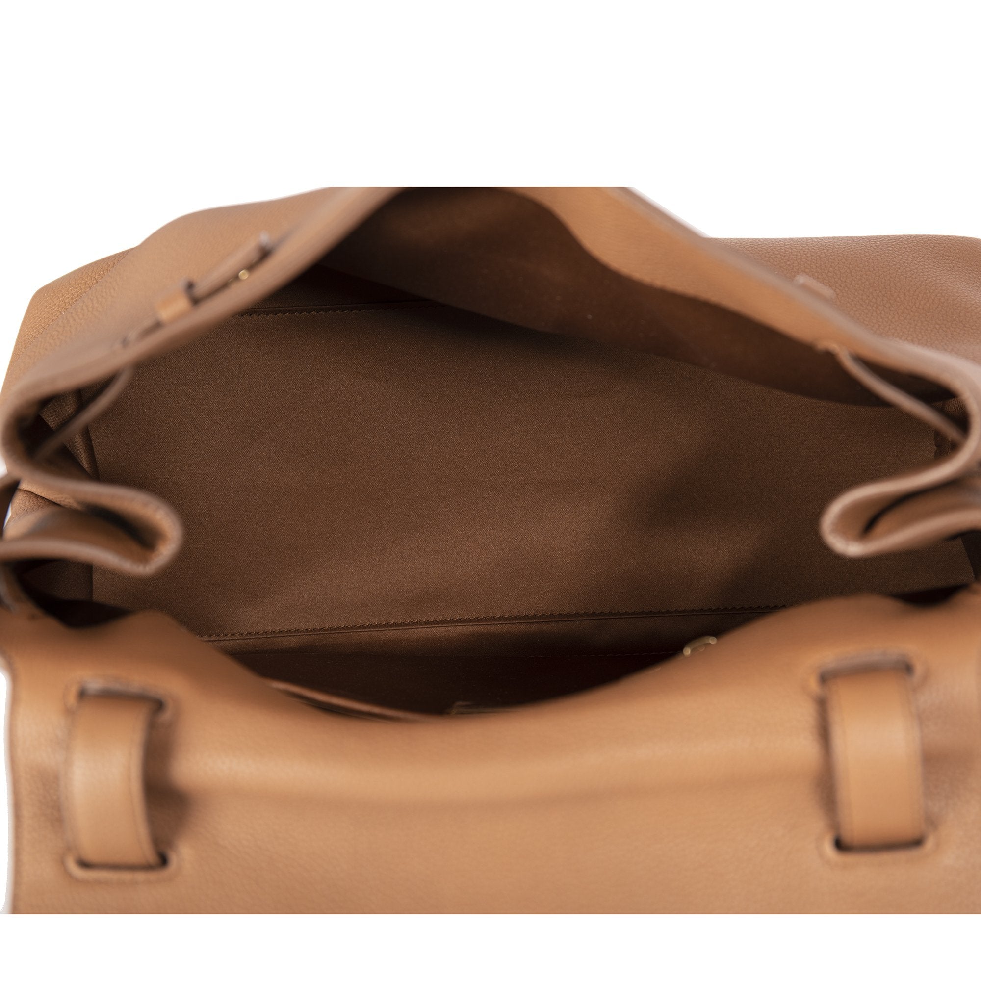 Ferragamo Pebbled Leather Ginger Bag