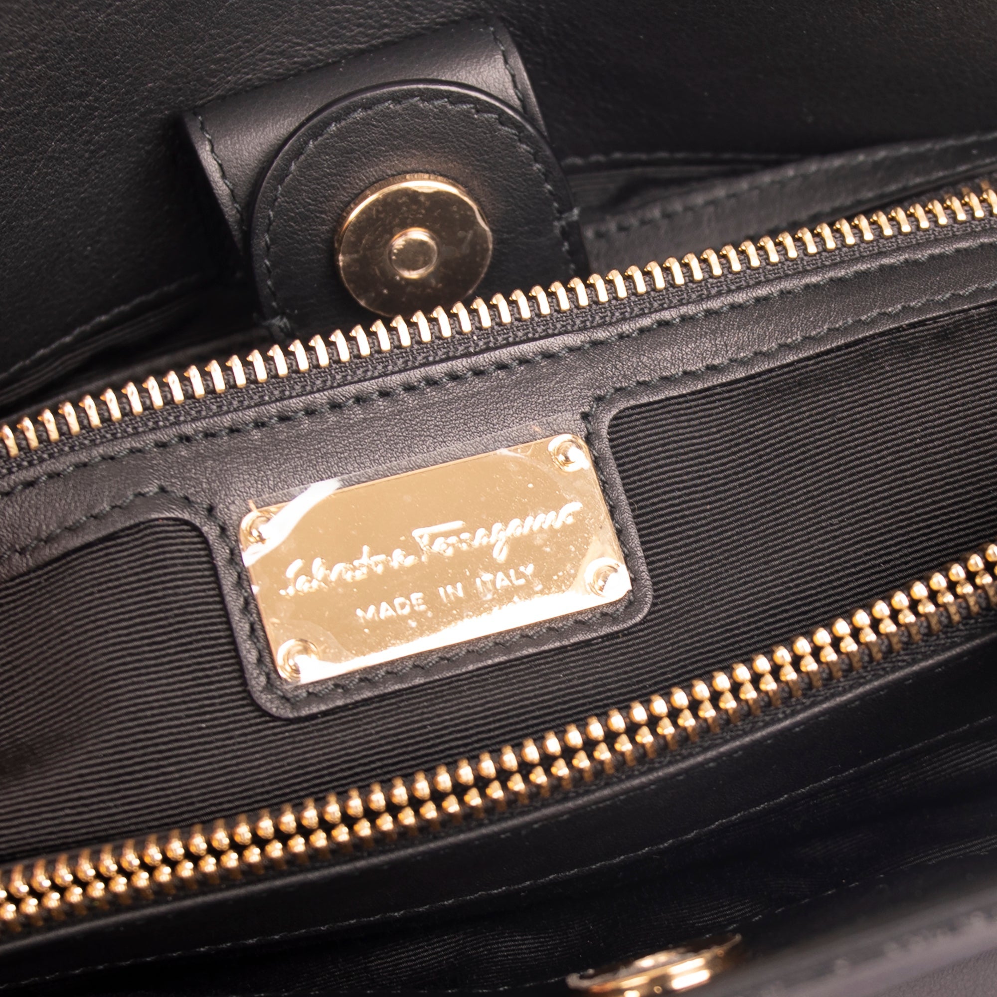Ferragamo Sheba Leather Tote