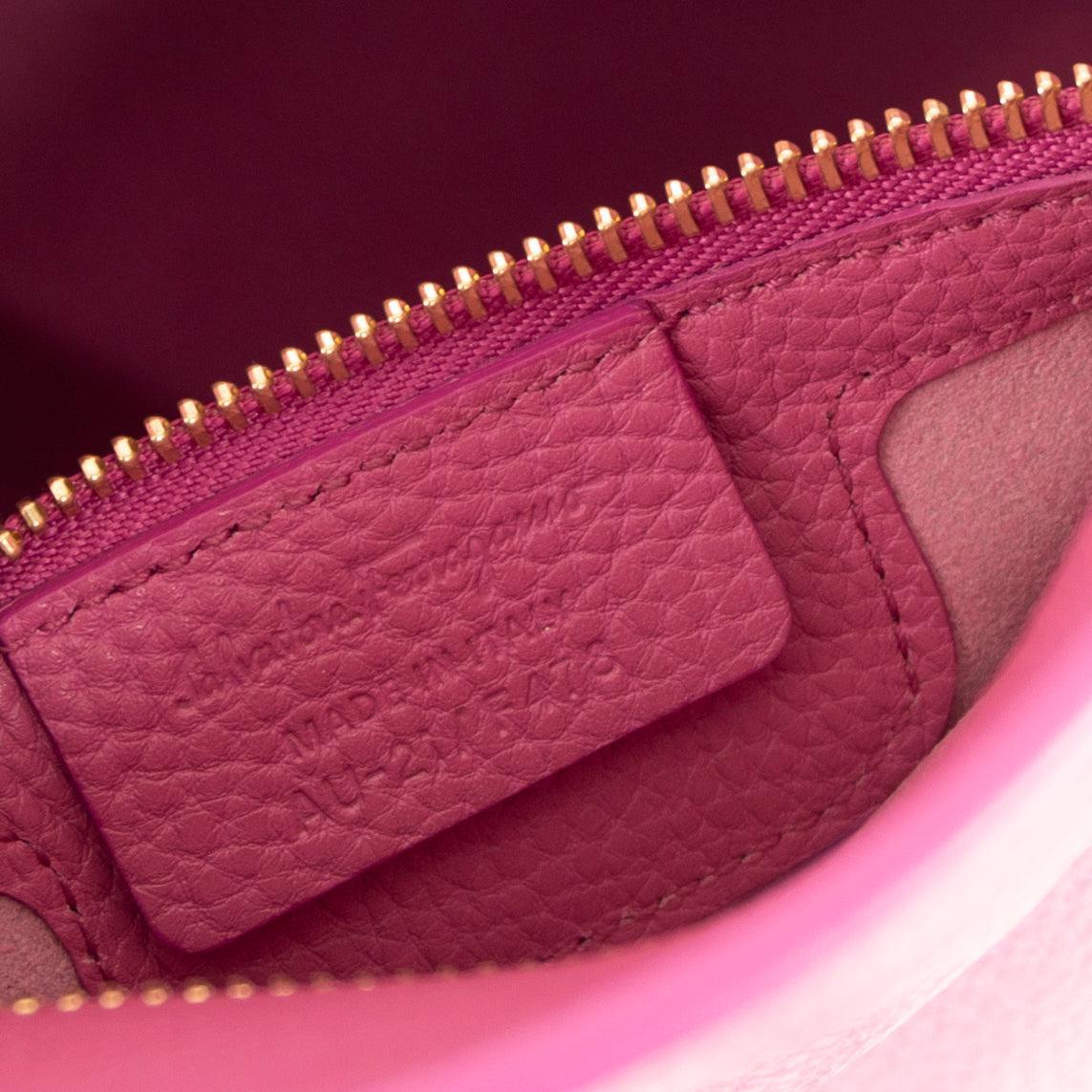 Ferragamo Small Leather Amy Tote