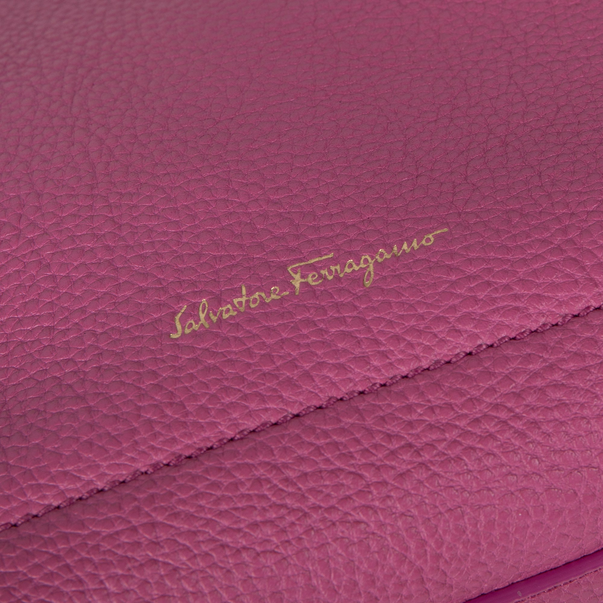 Ferragamo Small Leather Amy Tote