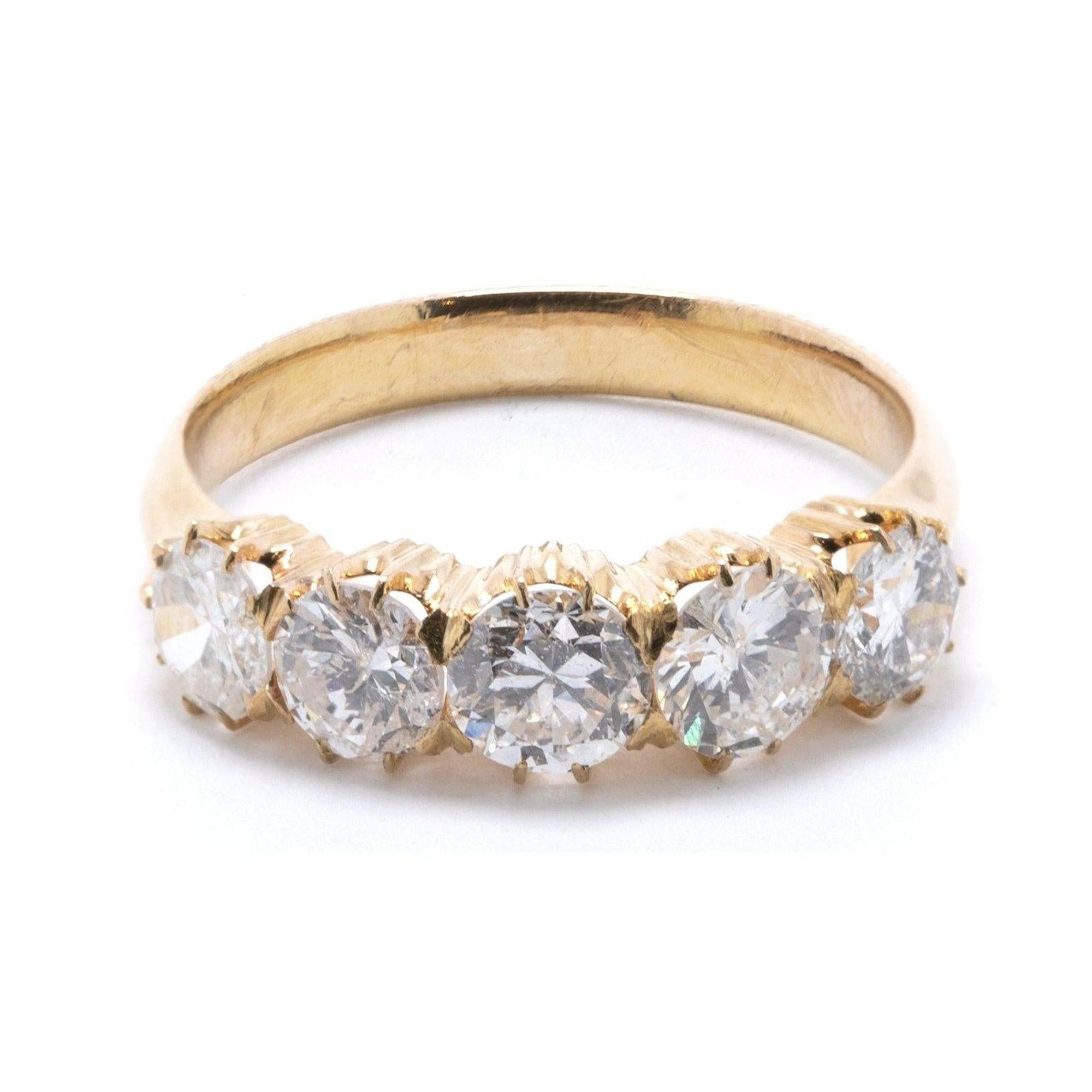 Five Stone Diamond Ring