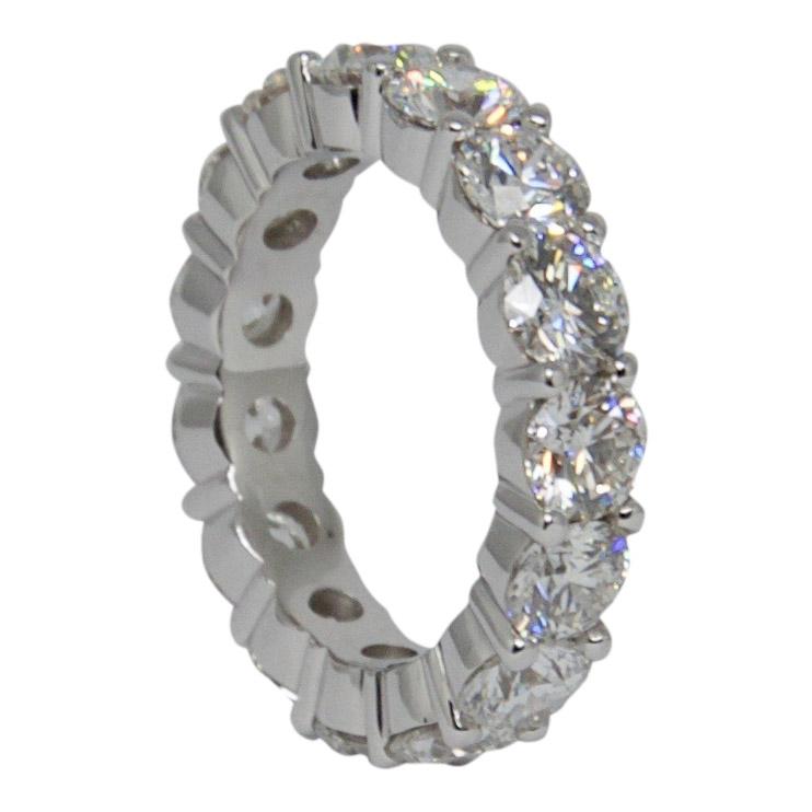 GIA Diamond Certified Eternity Band Ring