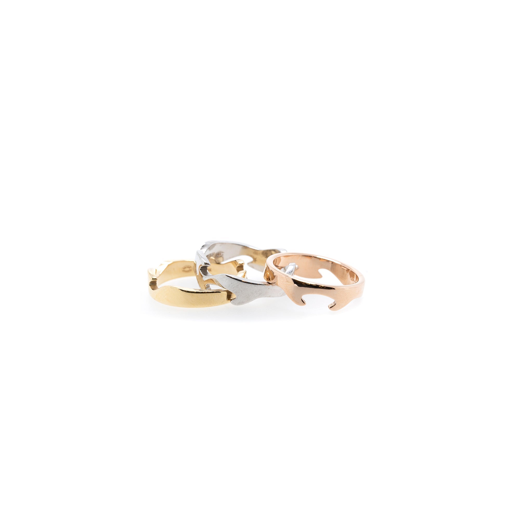 Georg Jensen Fusion 3 Piece Ring