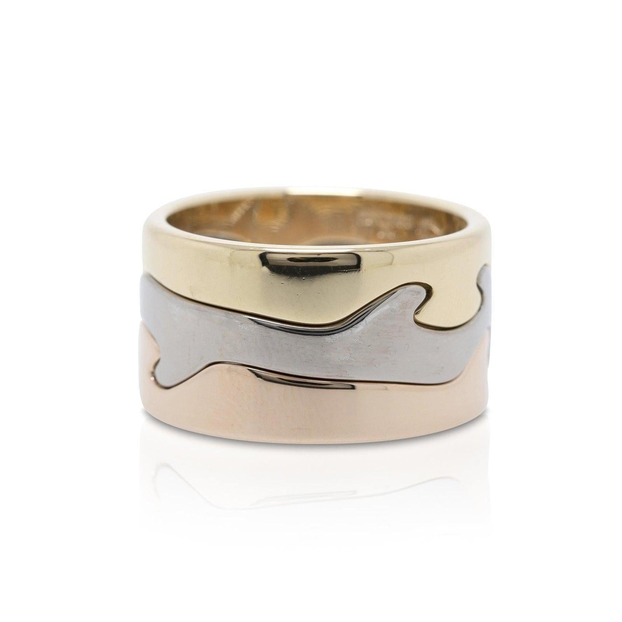 Georg Jensen Fusion 3 Piece Ring
