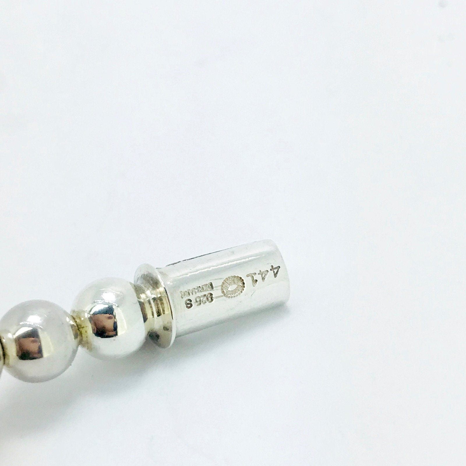 Georg Jensen Graduated Bead Bracelet