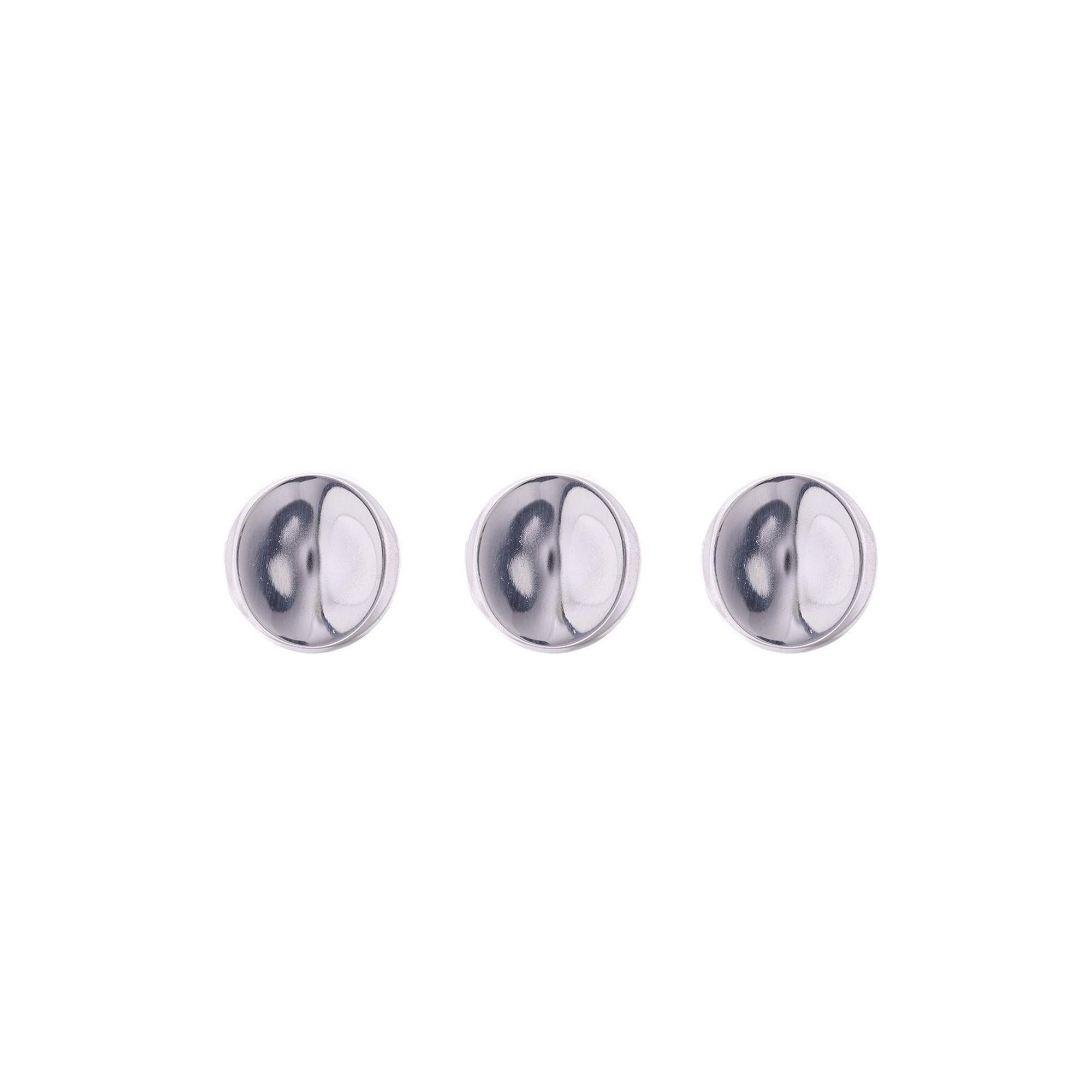 Georg Jensen Set of 3 Classic Cufflinks