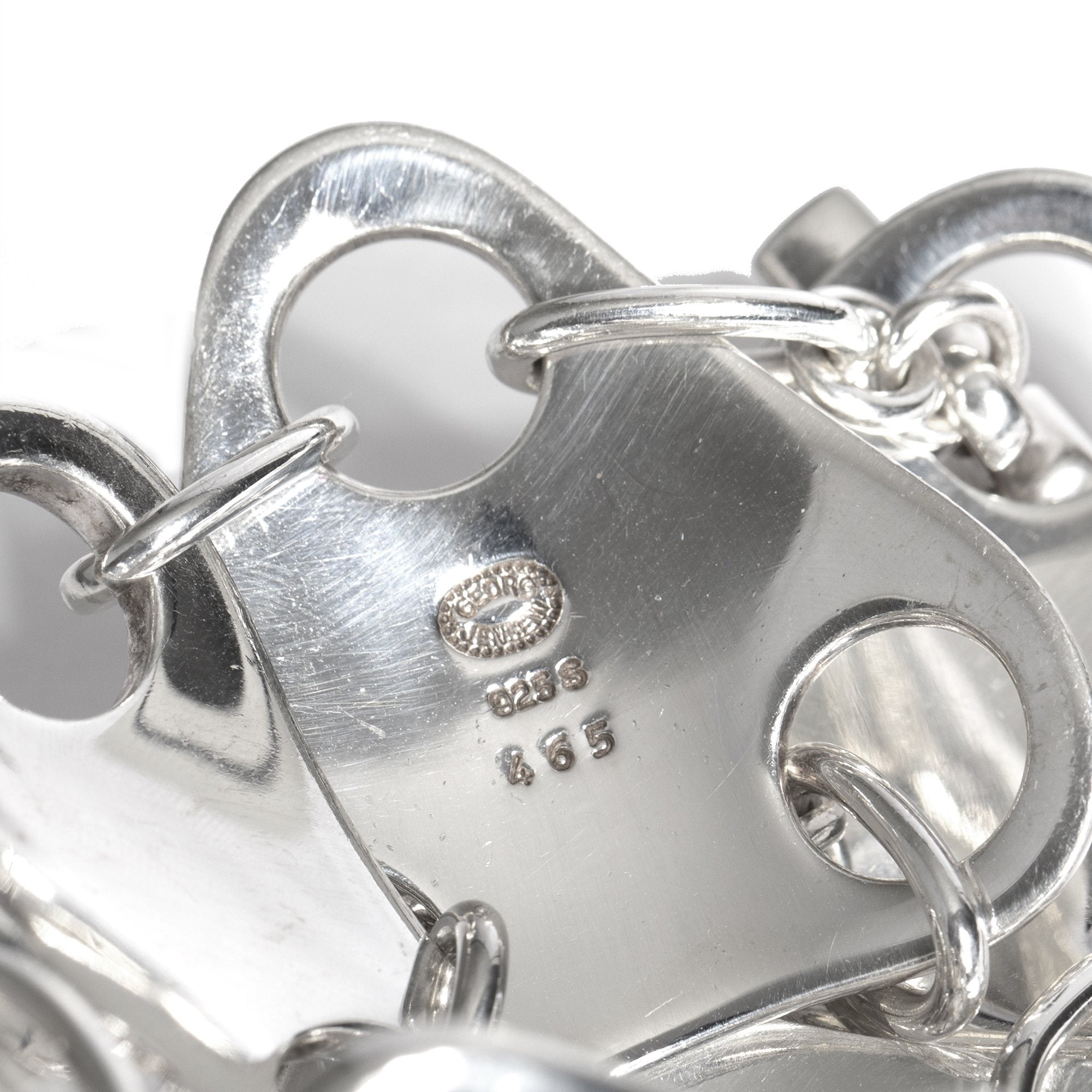 Georg Jensen Triangular Link Bracelet