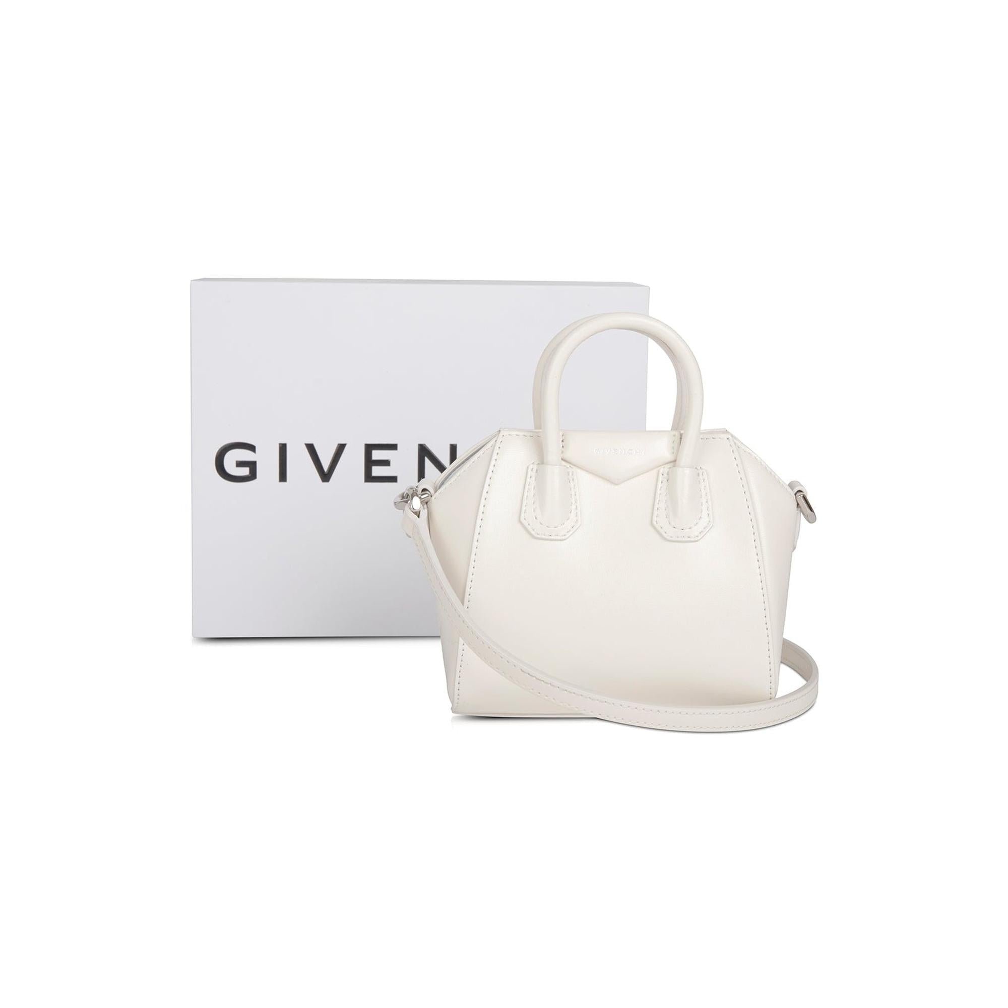 Givenchy 2022 Micro Antigona Bag w/ Box