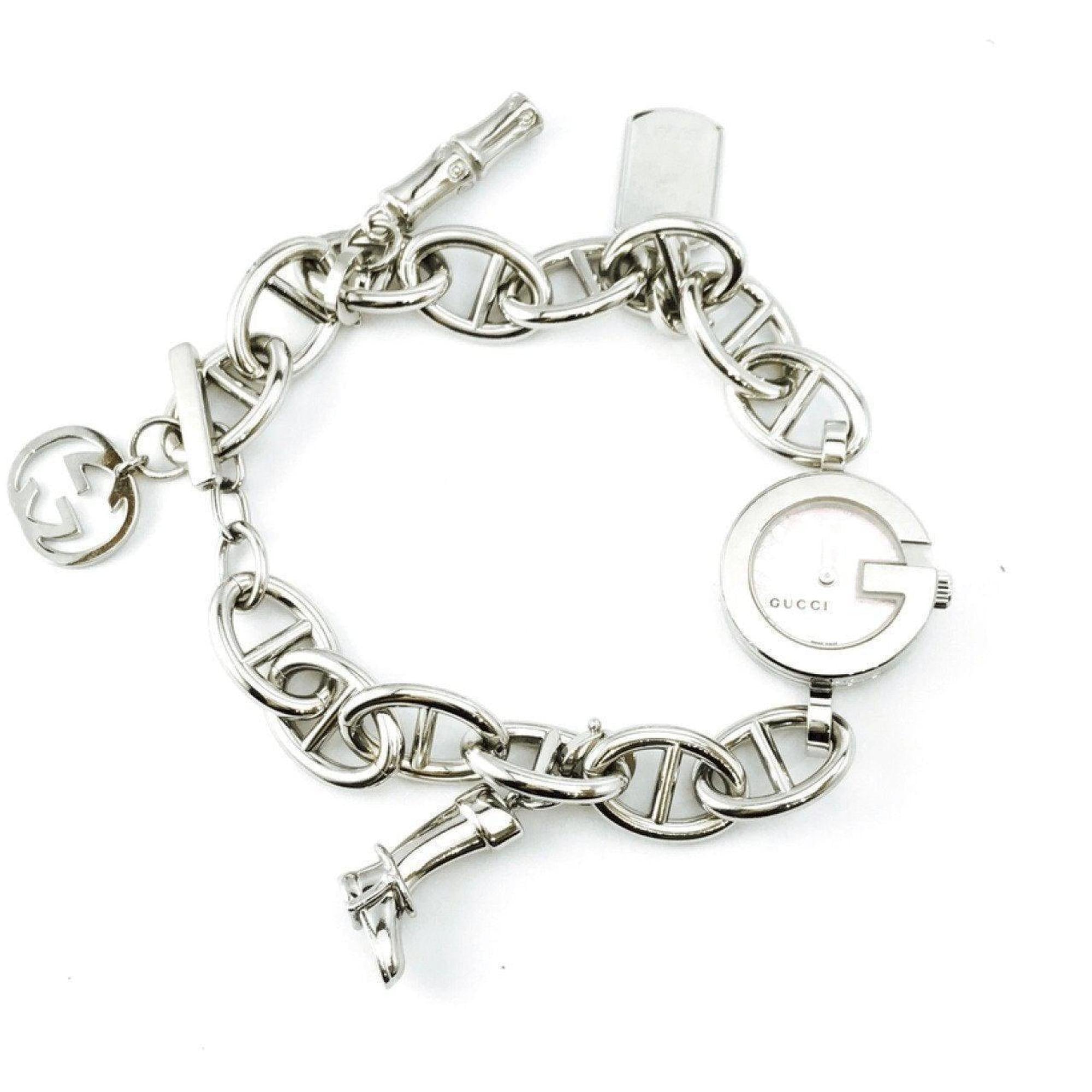 Gucci 107 Watch Charm Bracelet
