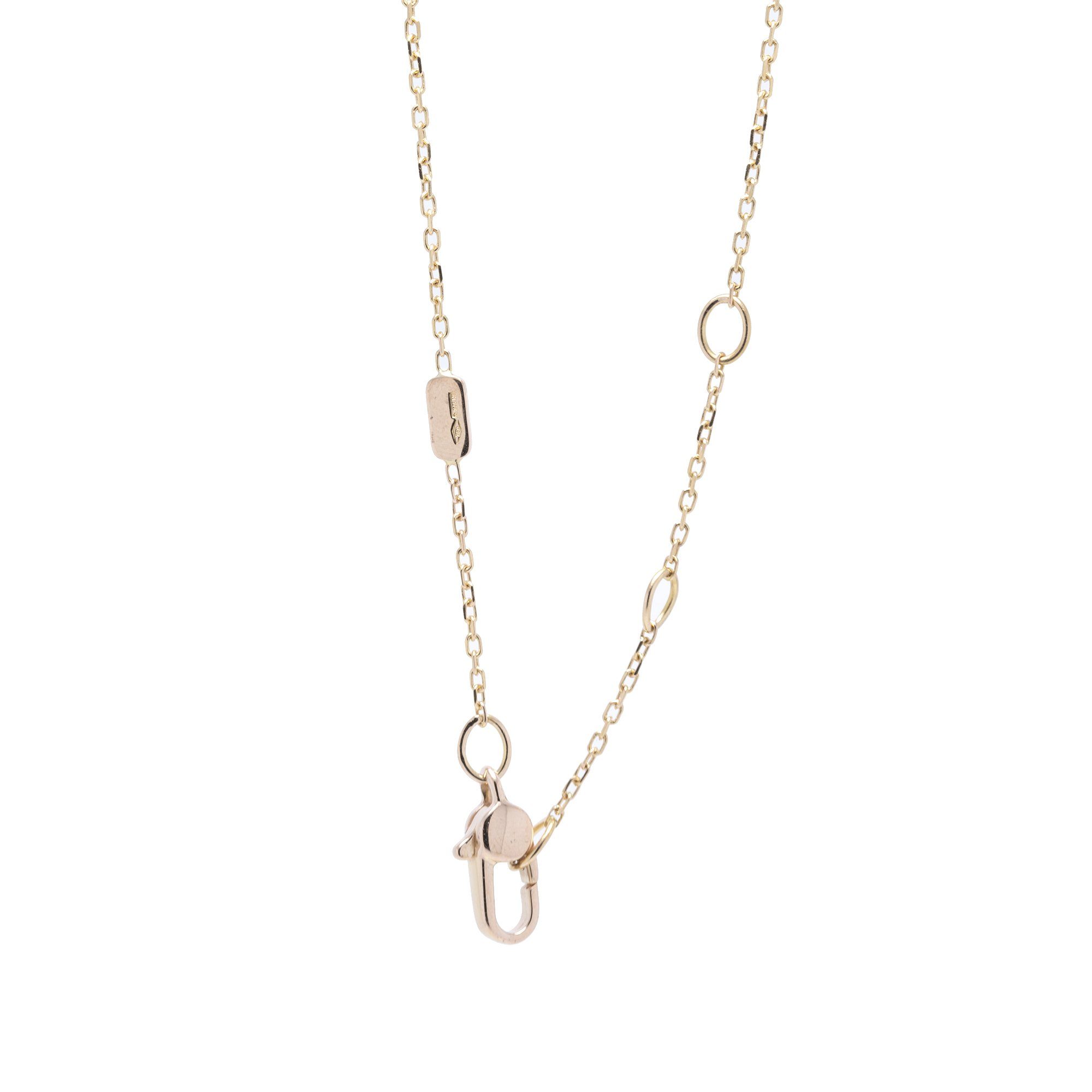 Gucci 18k Gold & Pink Sapphire Stardust Icon Pendant Necklace