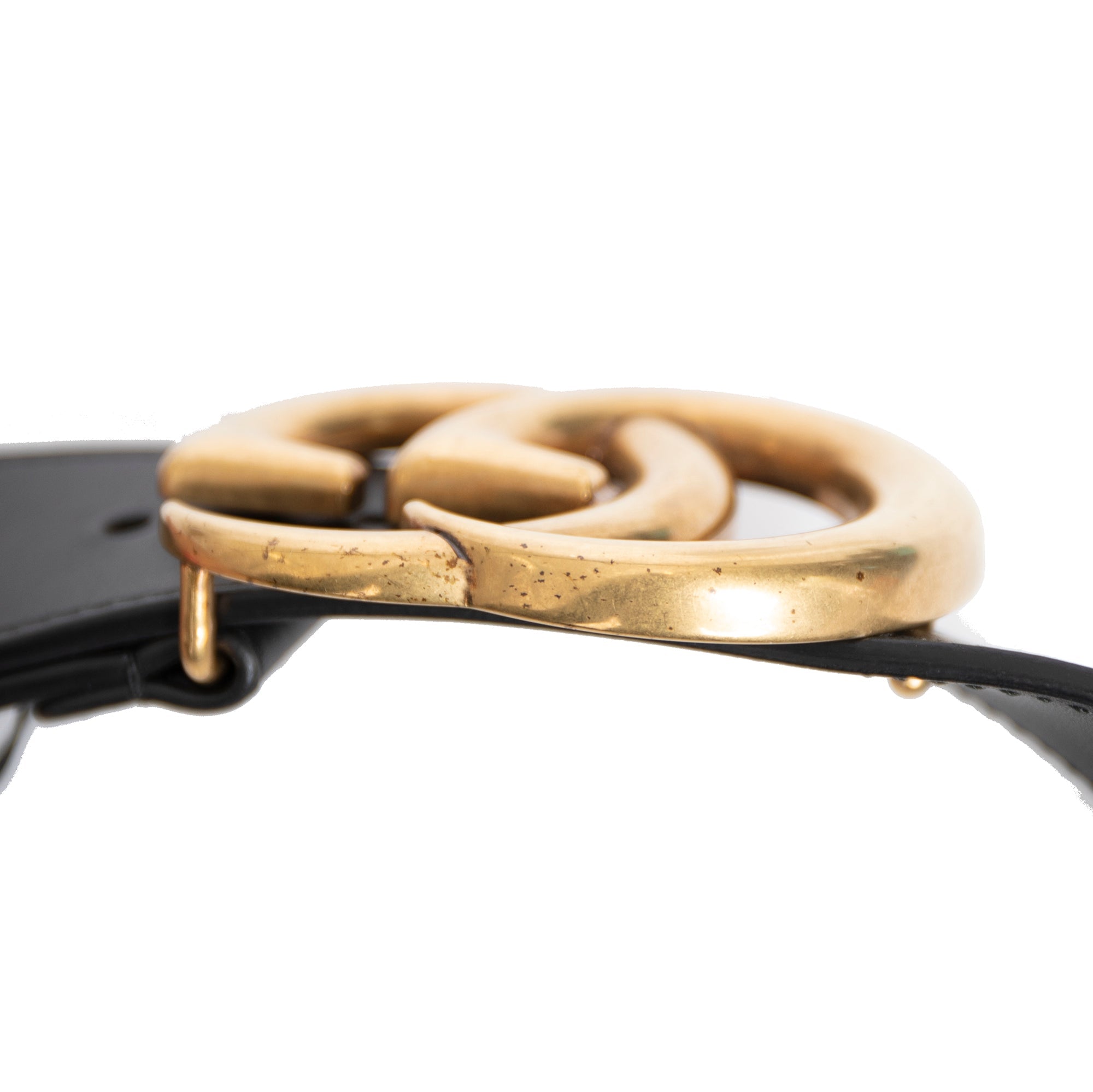 Gucci 2015 Re-Edition Wide Leather Belt w/ Box