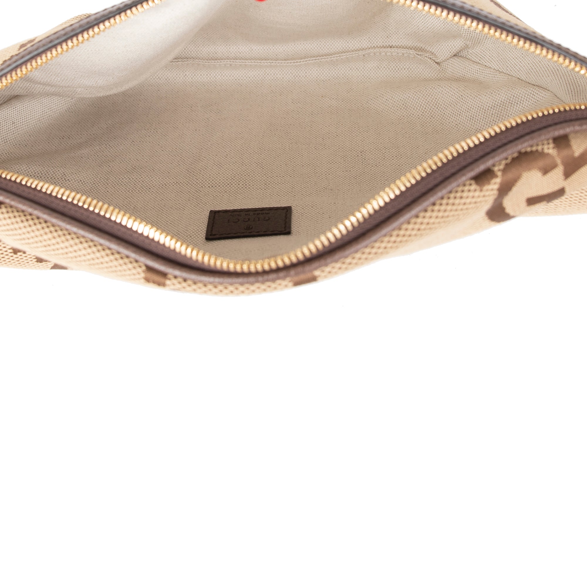 Gucci 2022 Jumbo GG Canvas Belt Bag