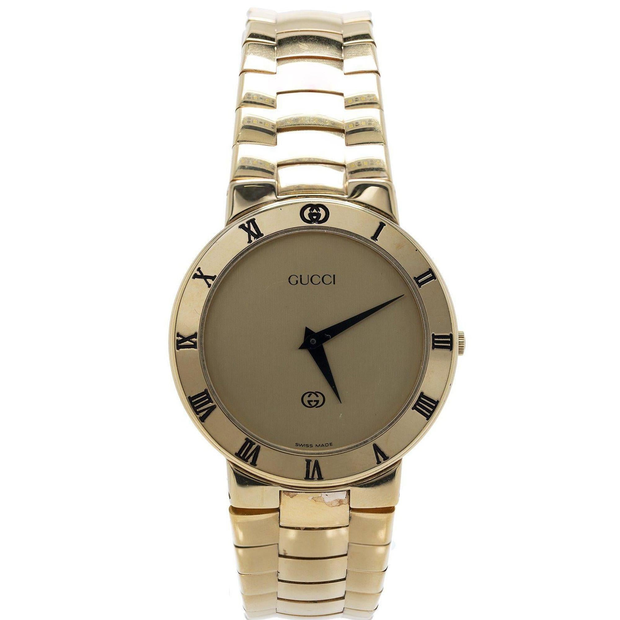 Gucci 3300 Series Watch w/ Box