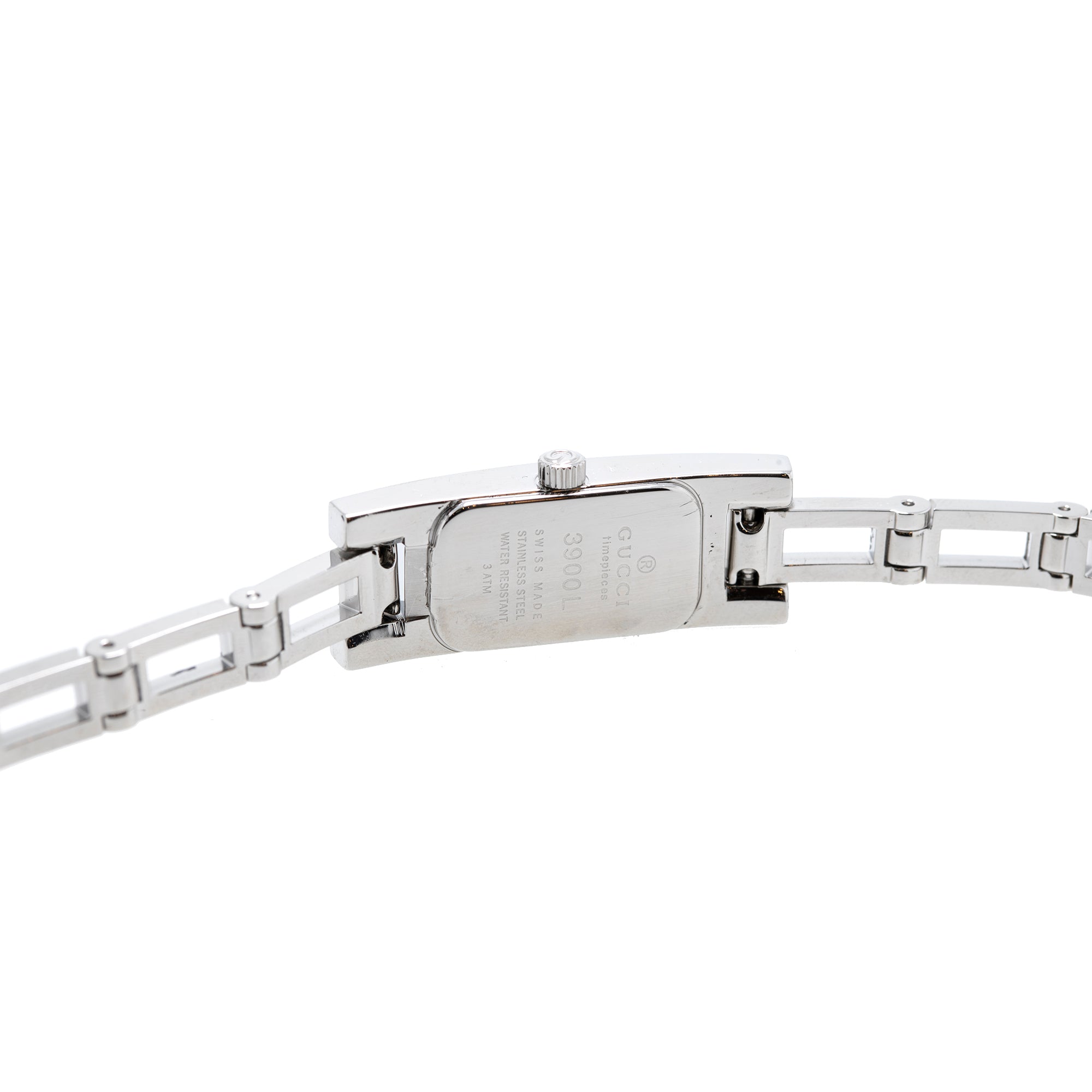 Gucci 3900 Series Diamond Bezel Watch