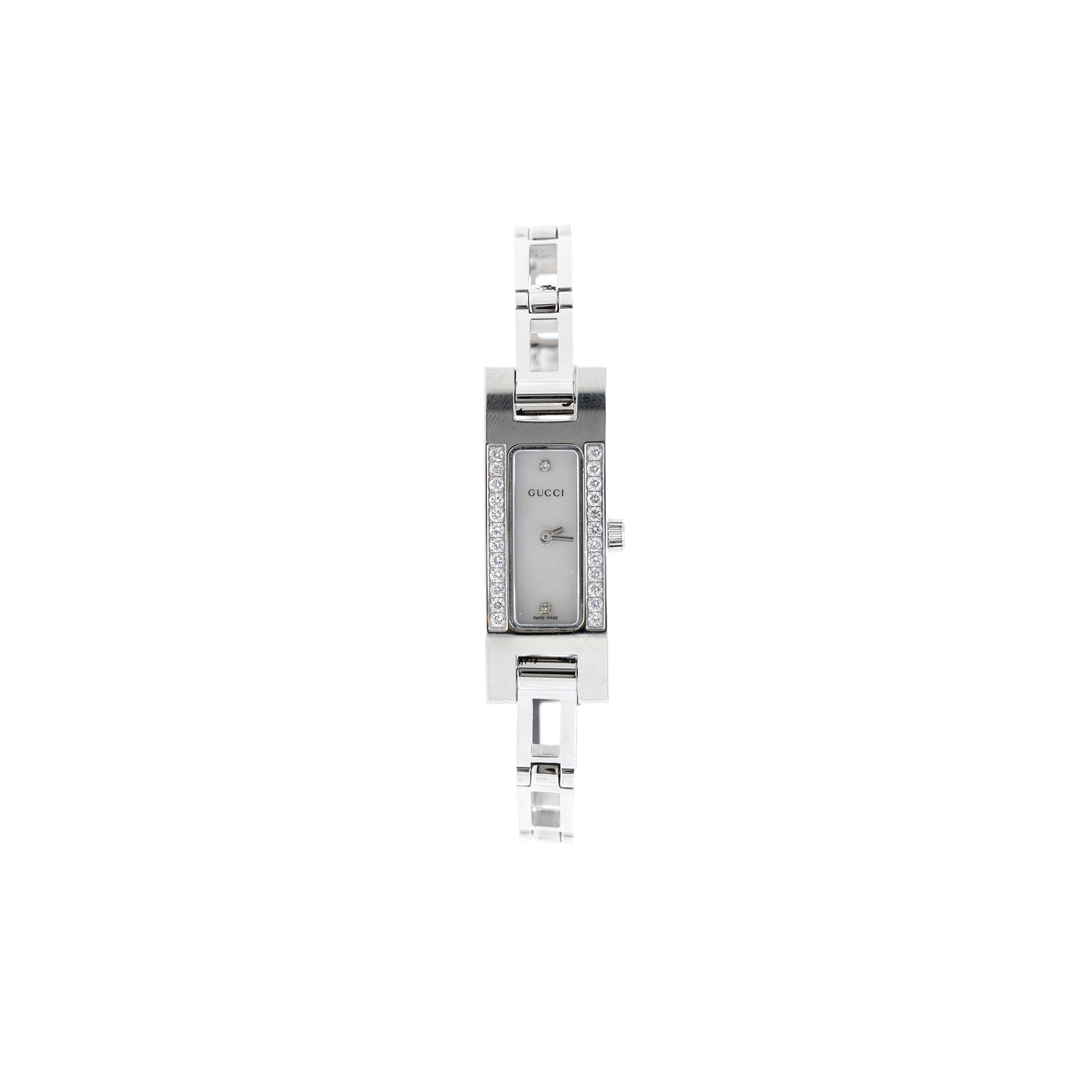 Gucci 3900 Series Diamond Bezel Watch
