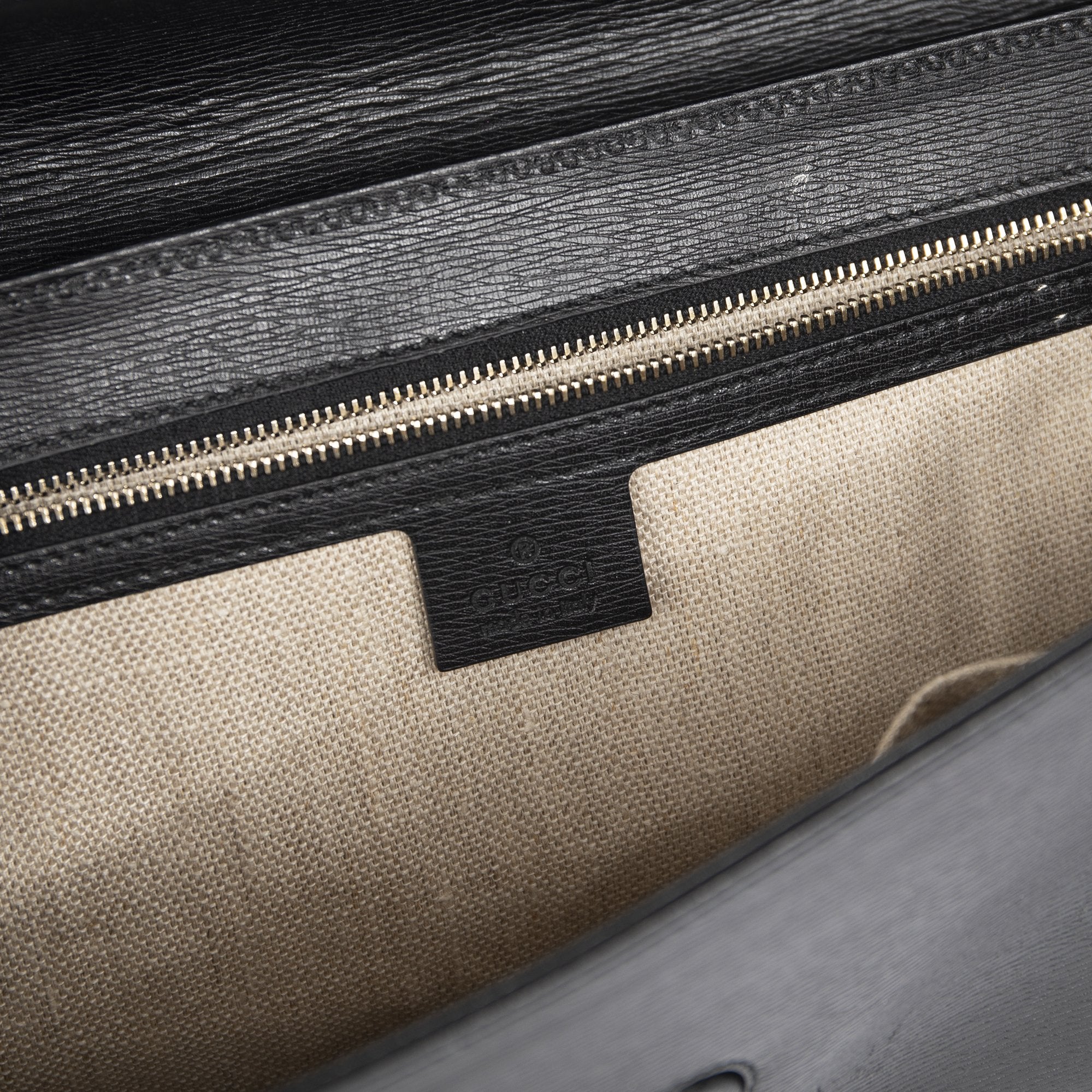 Gucci Bamboo Leather Clutch