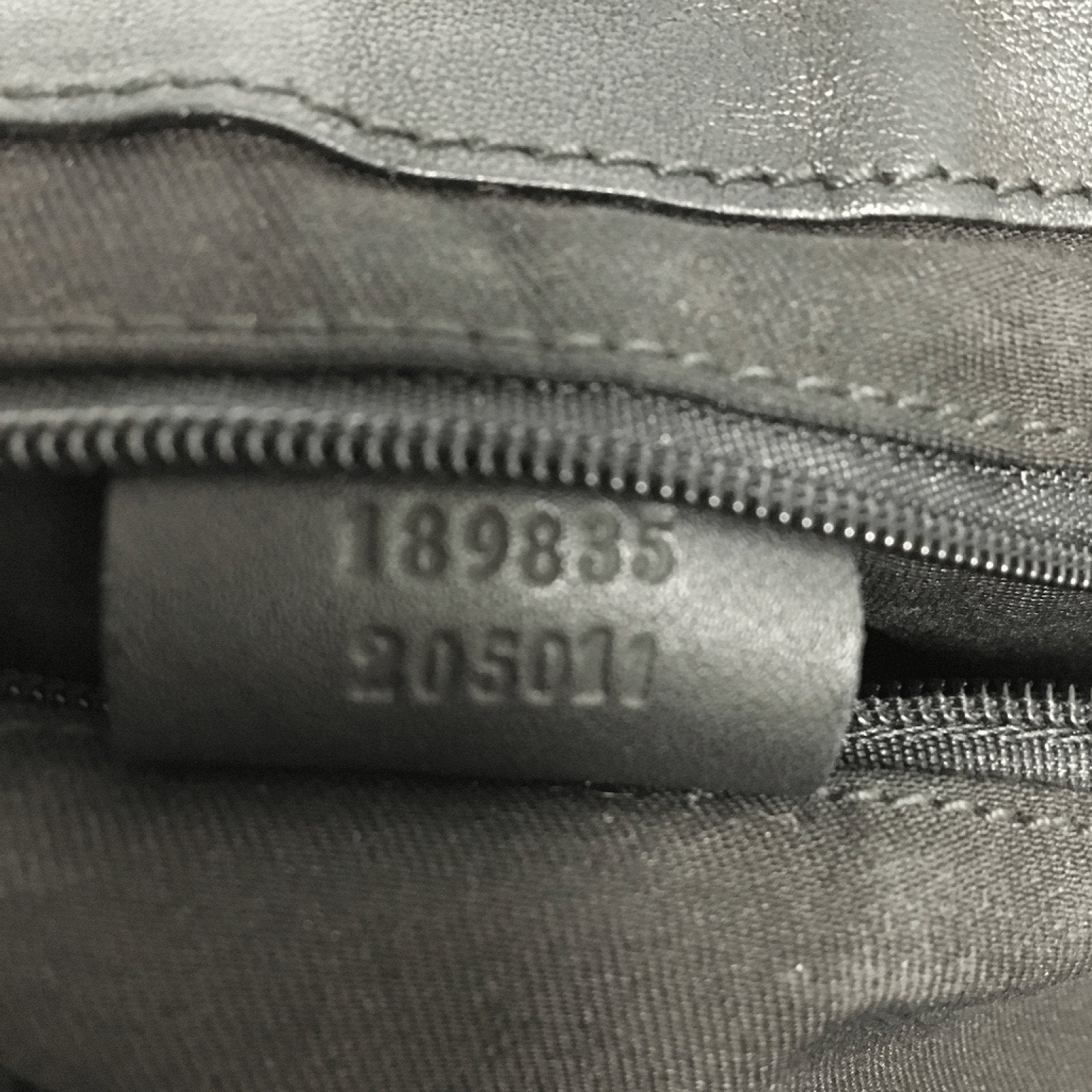Gucci Black GG Canvas D Large Shoulder Bag