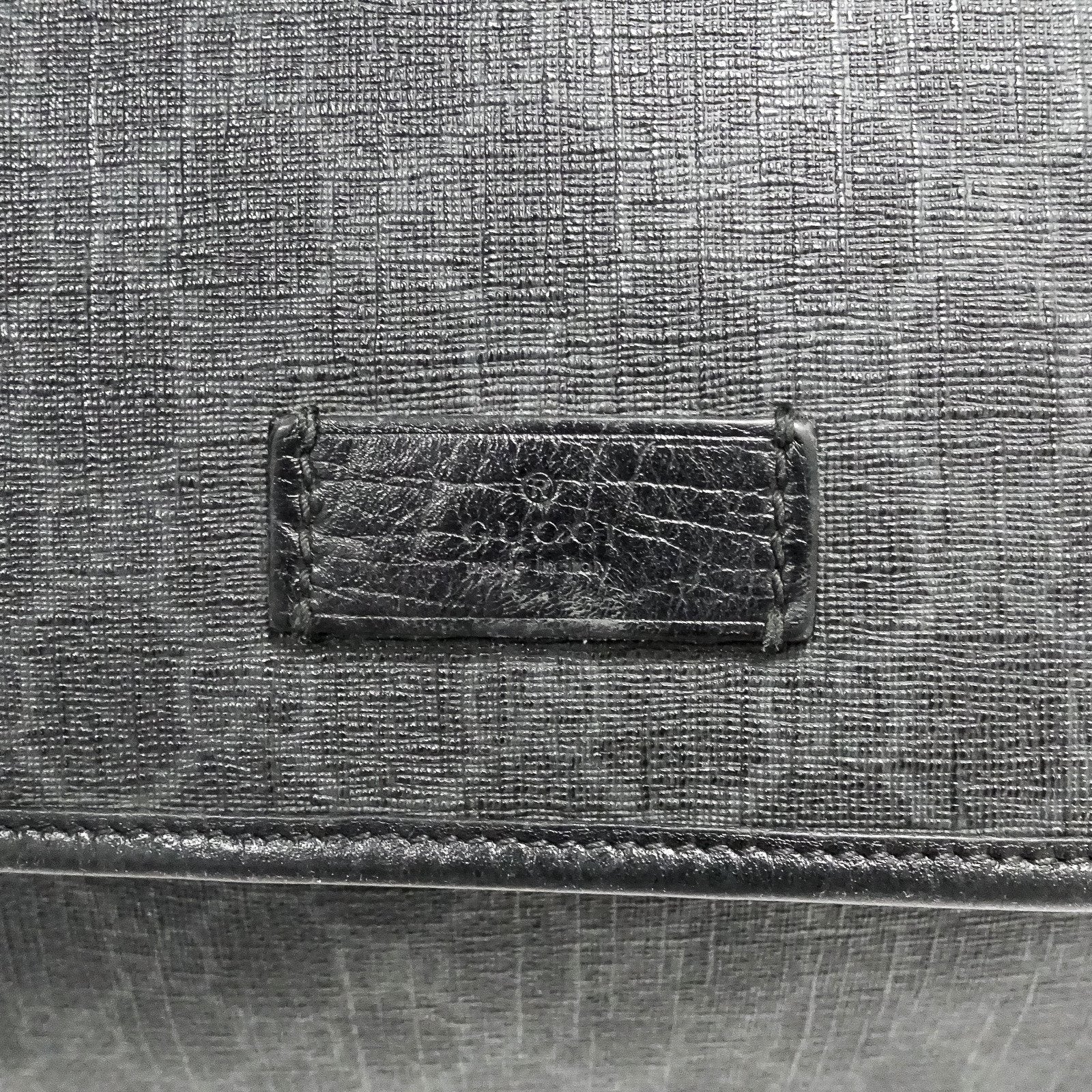 Gucci Black GG Coated Canvas Messenger Bag