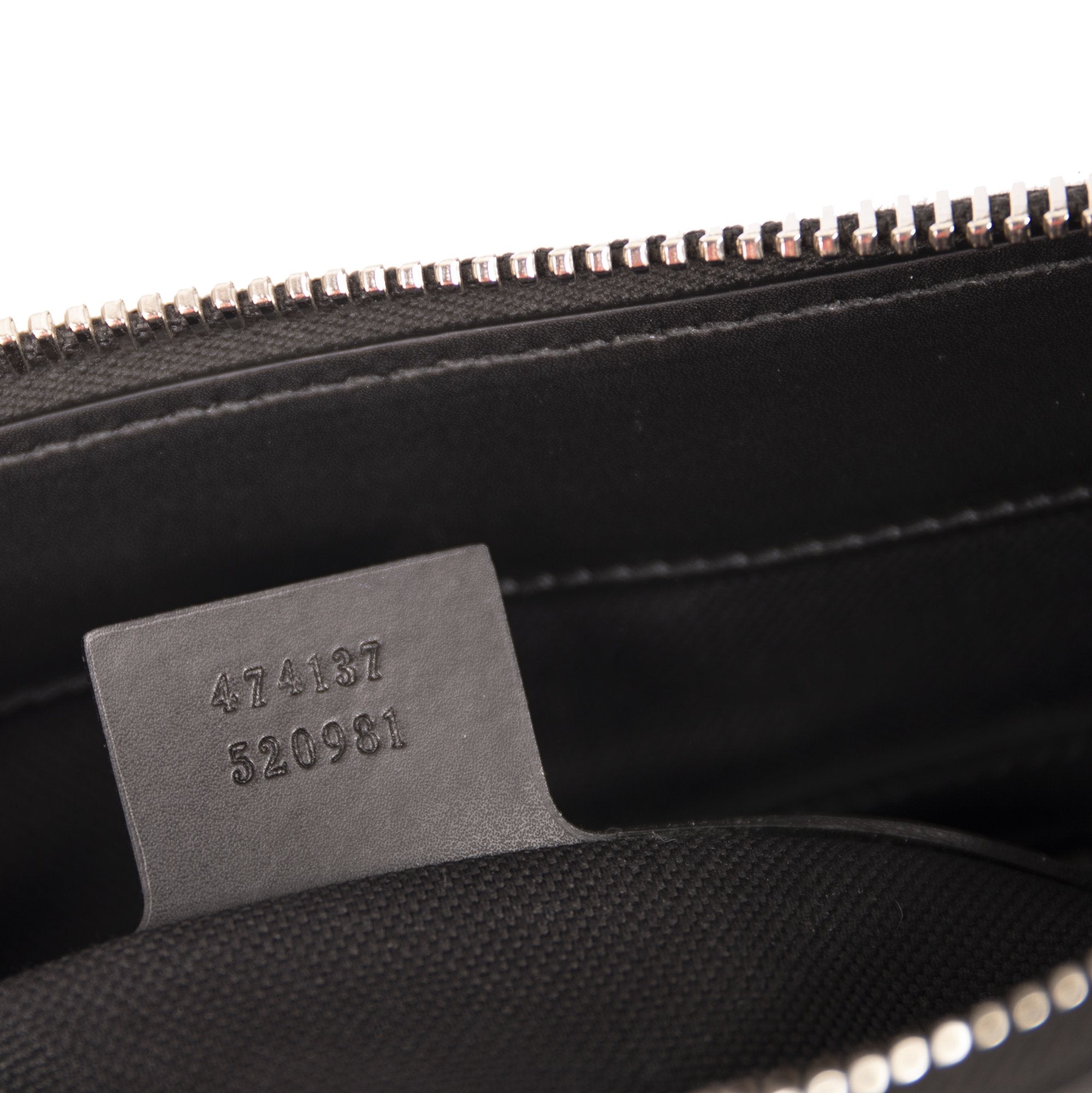 Gucci Black GG Supreme Messenger Bag