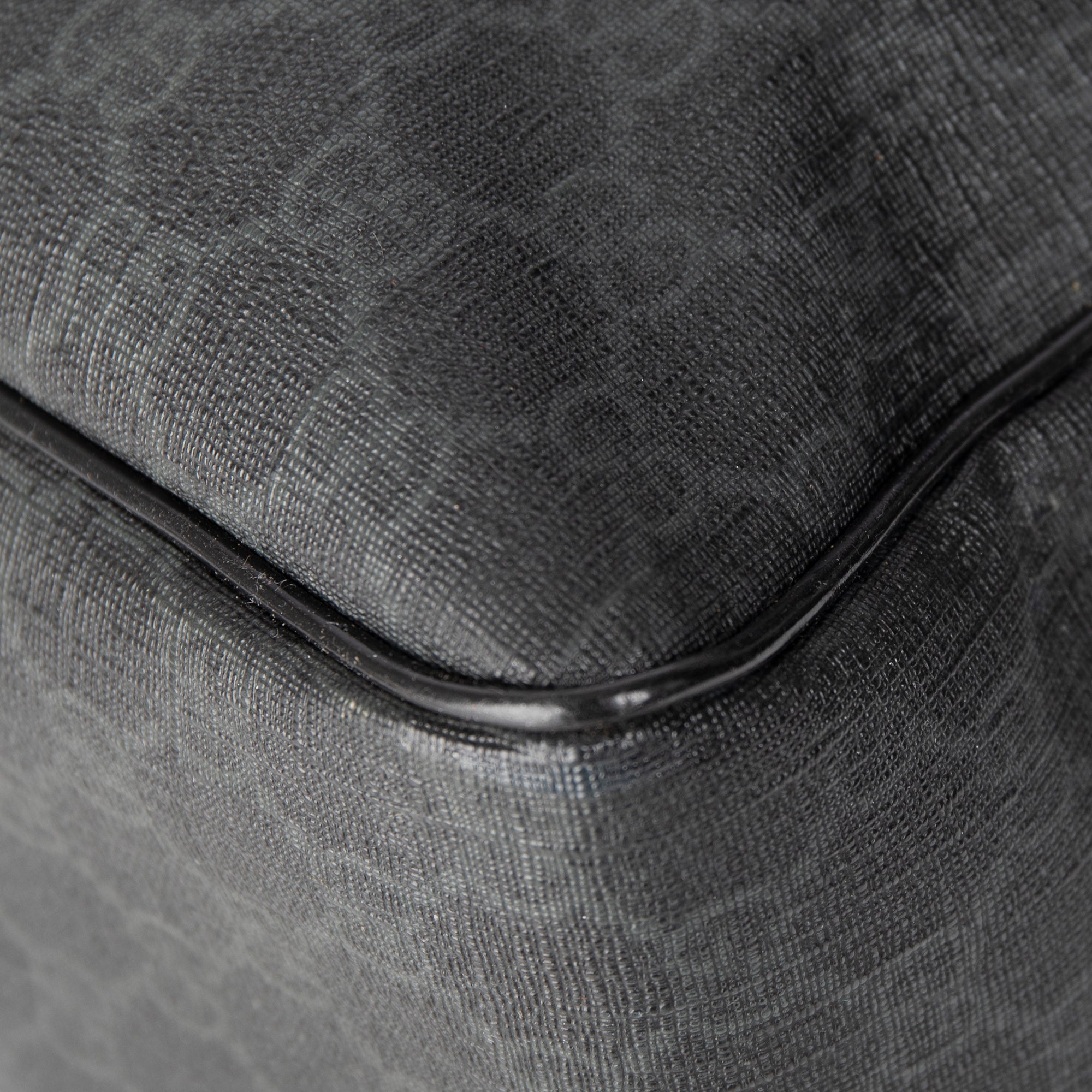 Gucci Black GG Supreme Messenger Bag