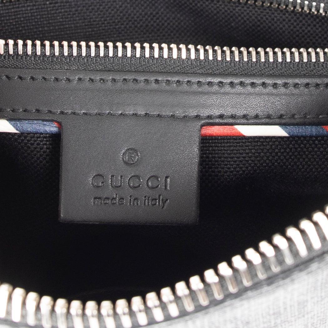 Gucci Black GG Supreme Night Courrier Messenger Bag