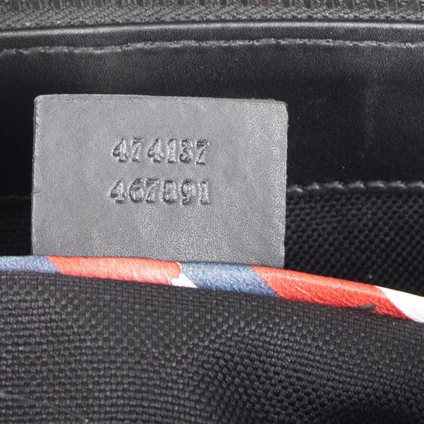 Gucci Black GG Supreme Night Courrier Messenger Bag