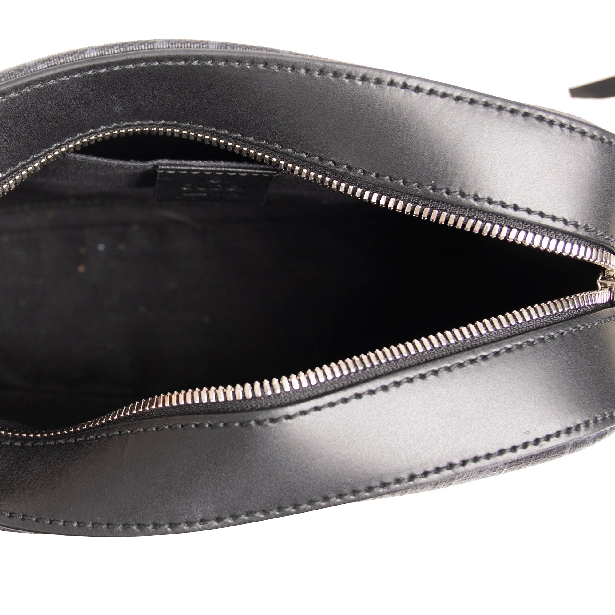 Gucci Black GG Supreme Shoulder Bag